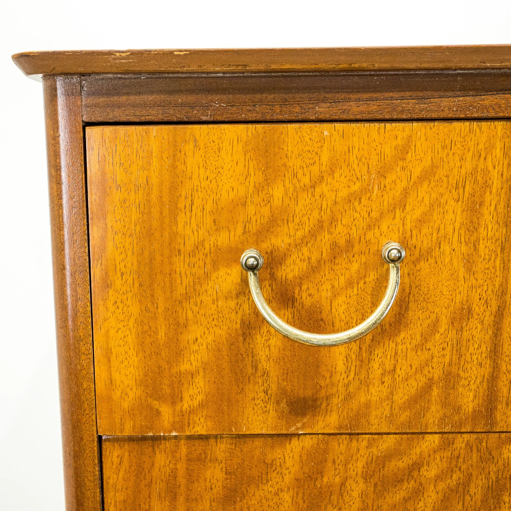 Mid-Century Teak 7 Drawer Tallboy