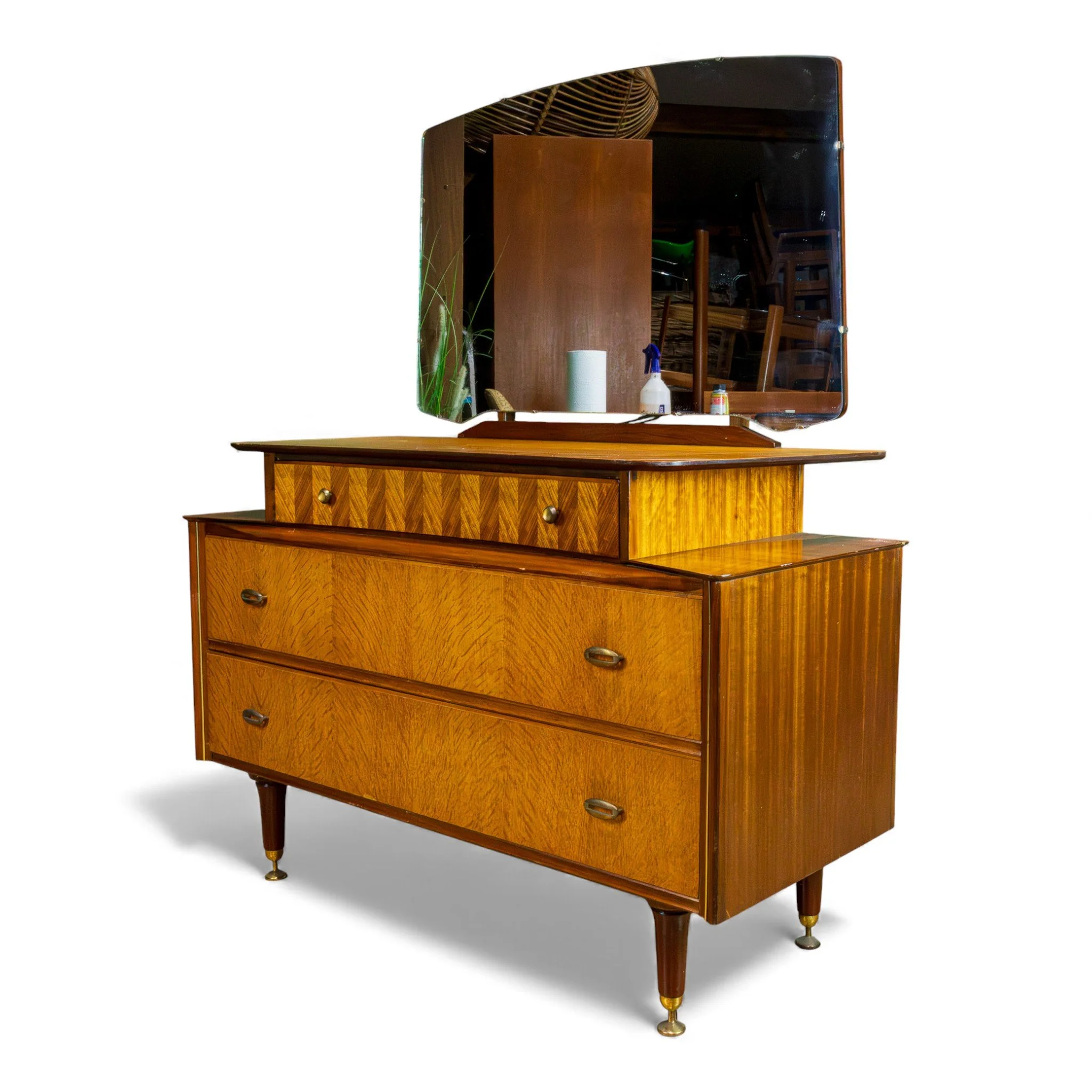 Austinsuite Oak Art Deco Style Dressing Table