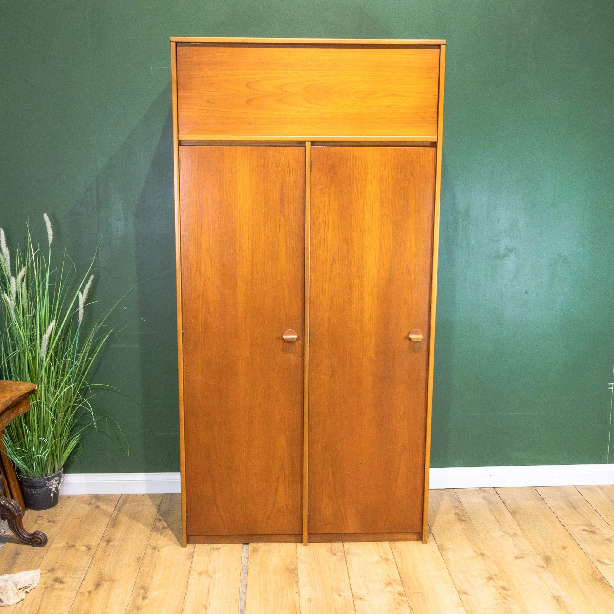 Stag Cantana S.206 Teak Double Wardrobe