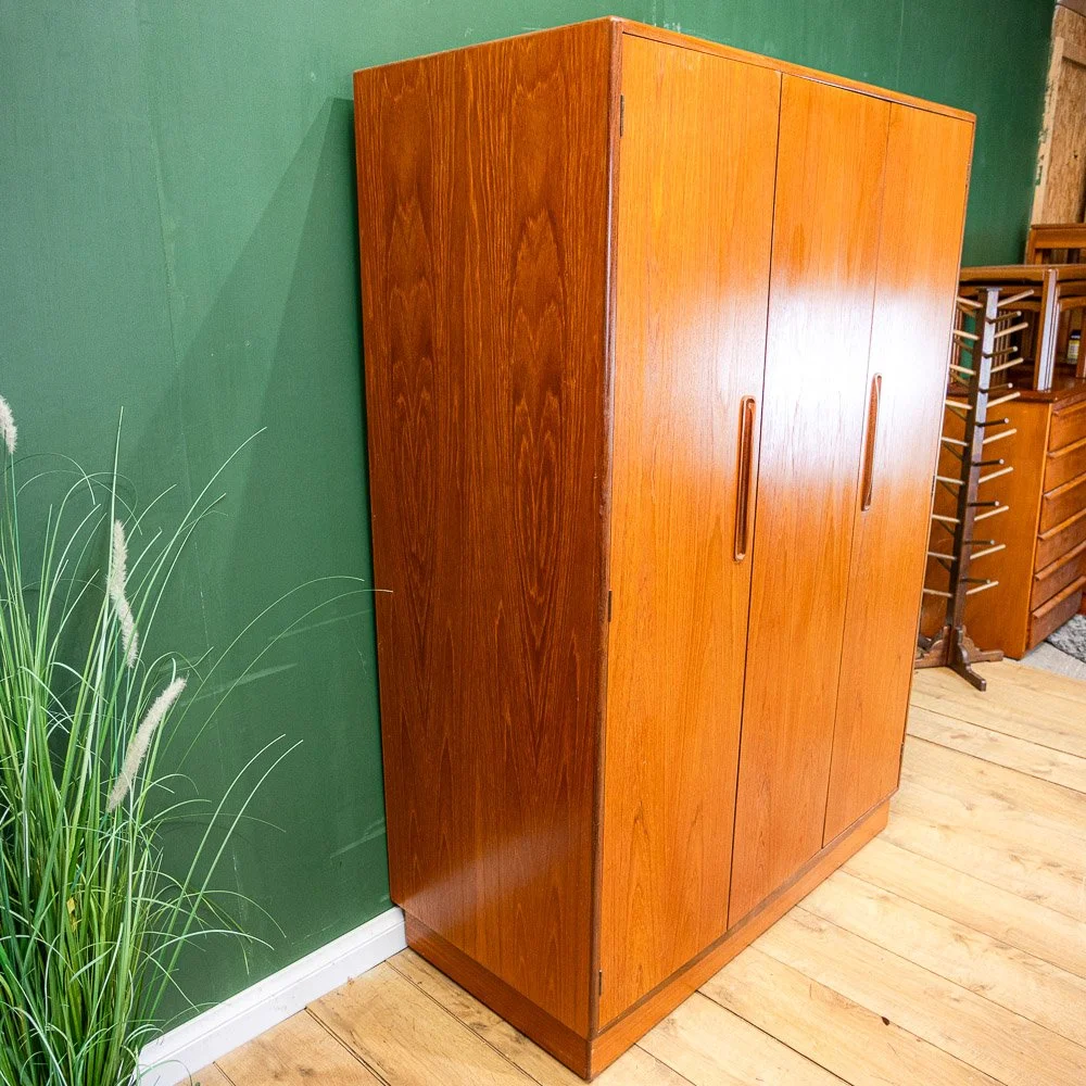 G Plan Fresco Teak Triple Wardrobe