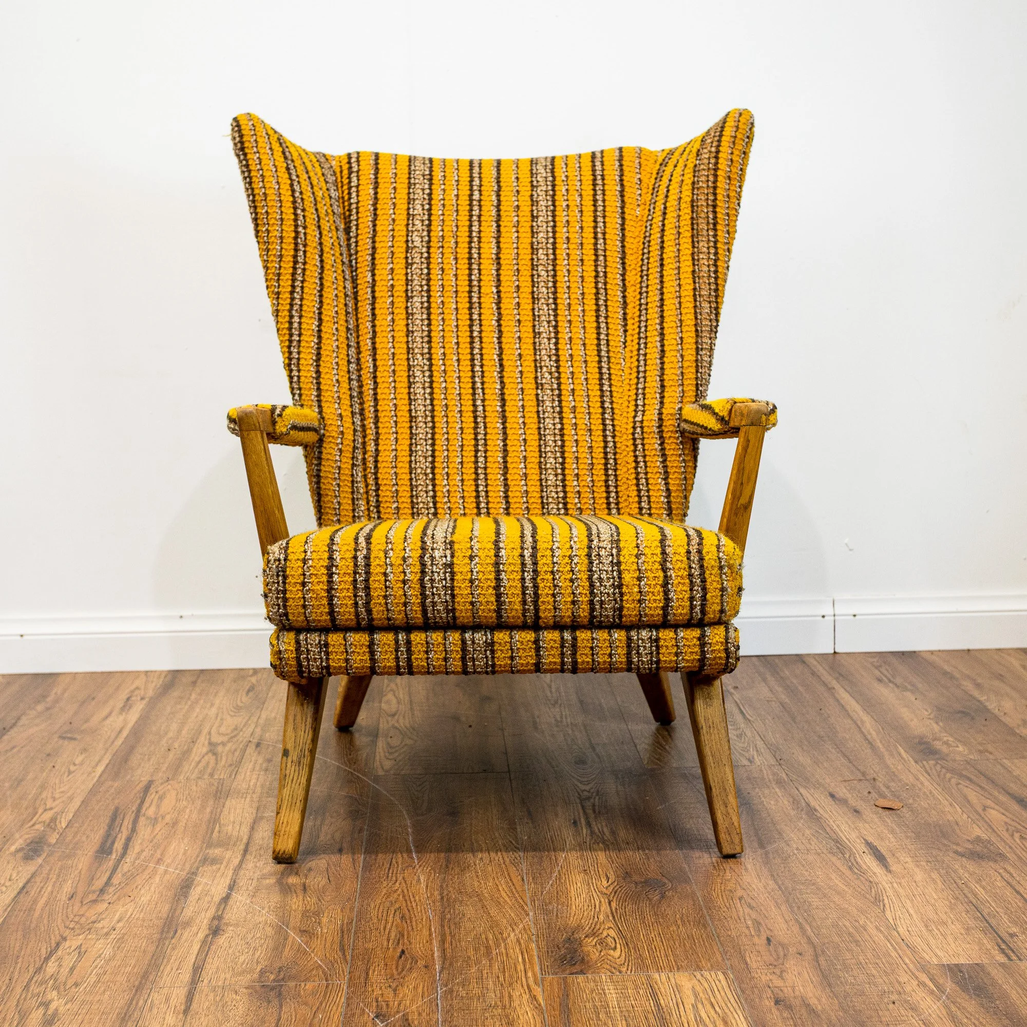 G Plan E. Gomme Fireside Wingback Armchair