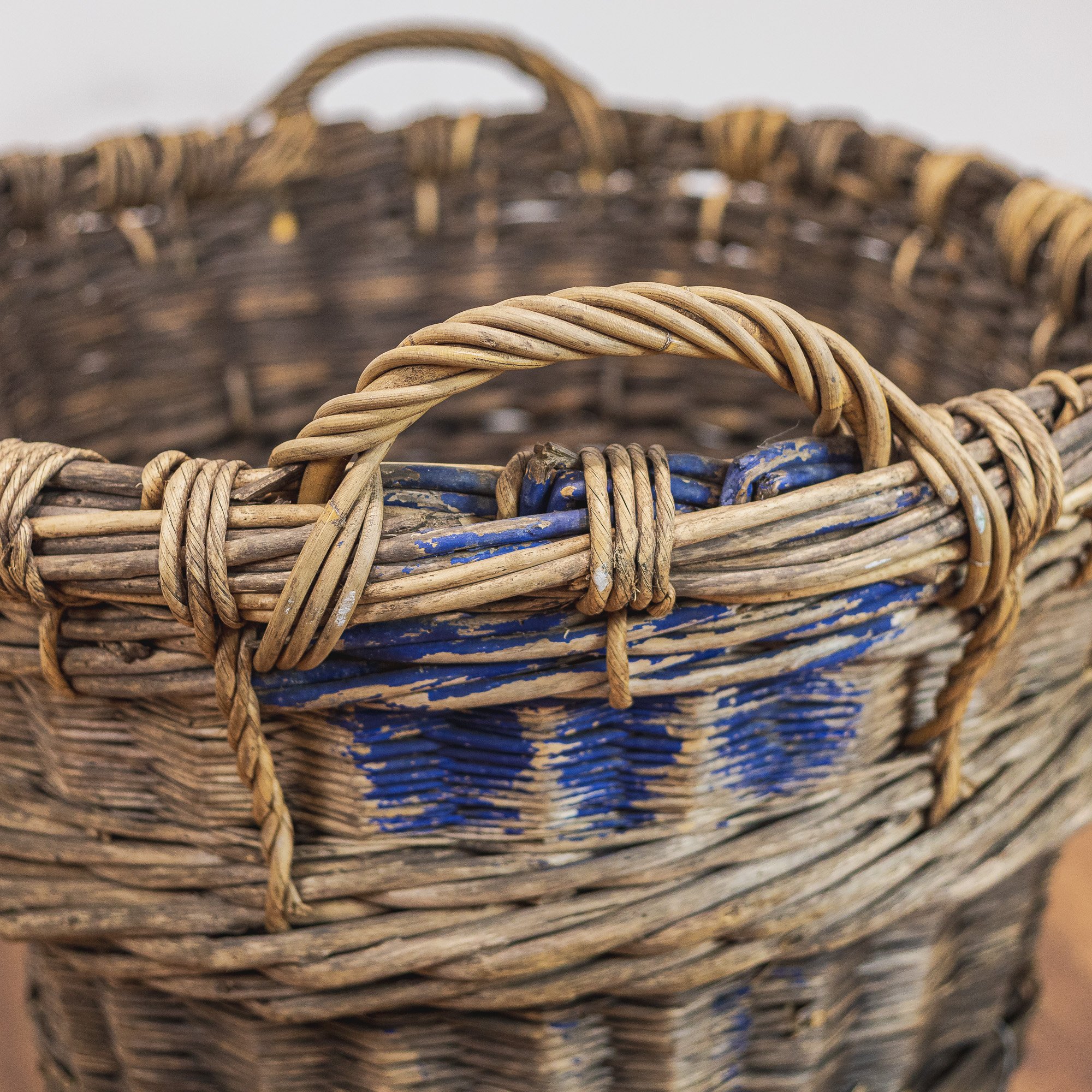 Original French Wicker Champagne Grape Collecting Basket - 2-4.jpg