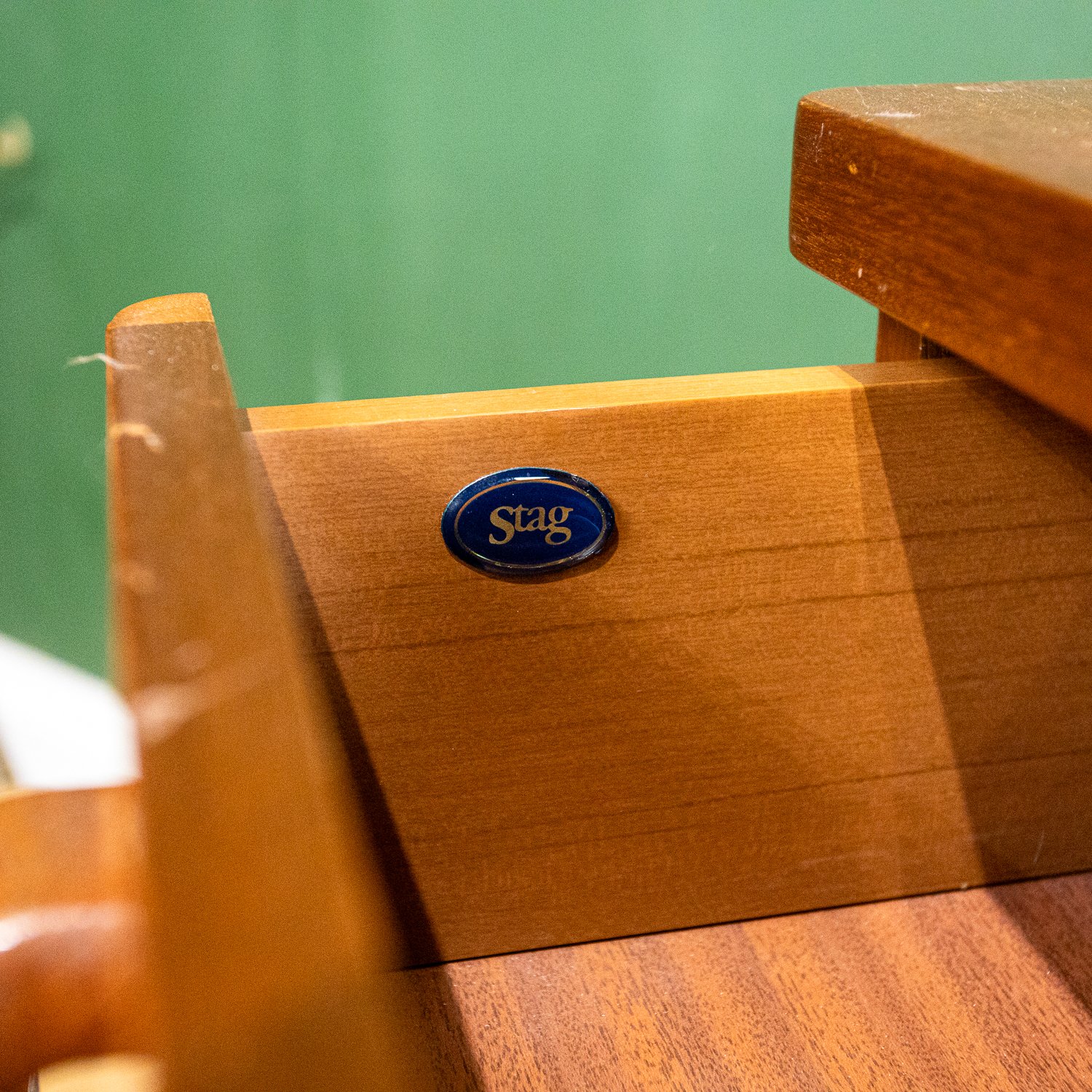 Stag Teak Chest of 3 Graduating Drawers