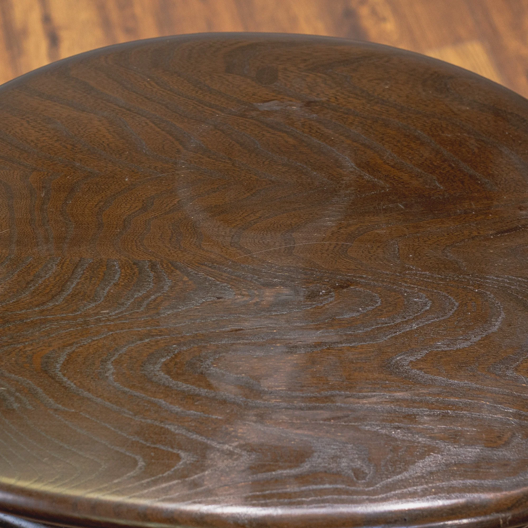 Ercol Pebbles Model 354 Nest of Tables Dark Brown Finish -8.jpg
