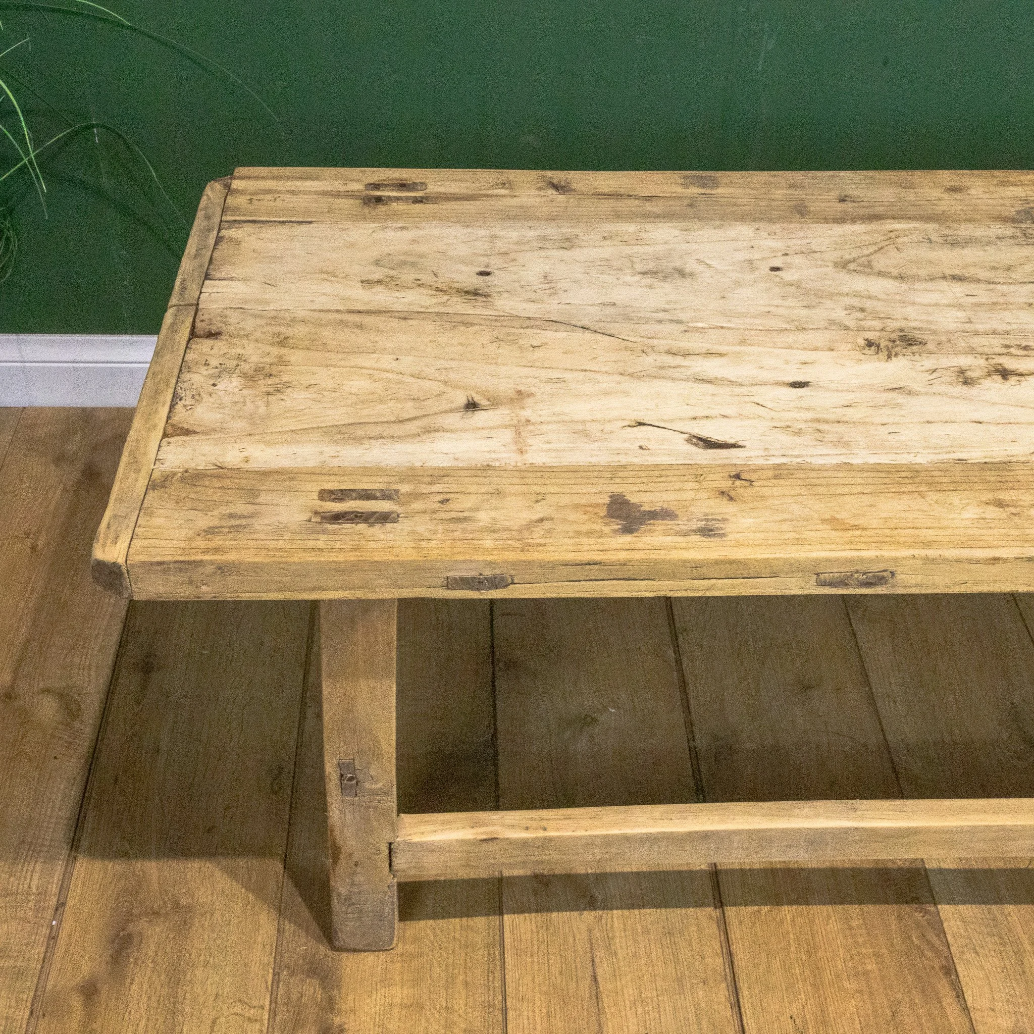Rustic Reclaimed Elm Large Coffee Table