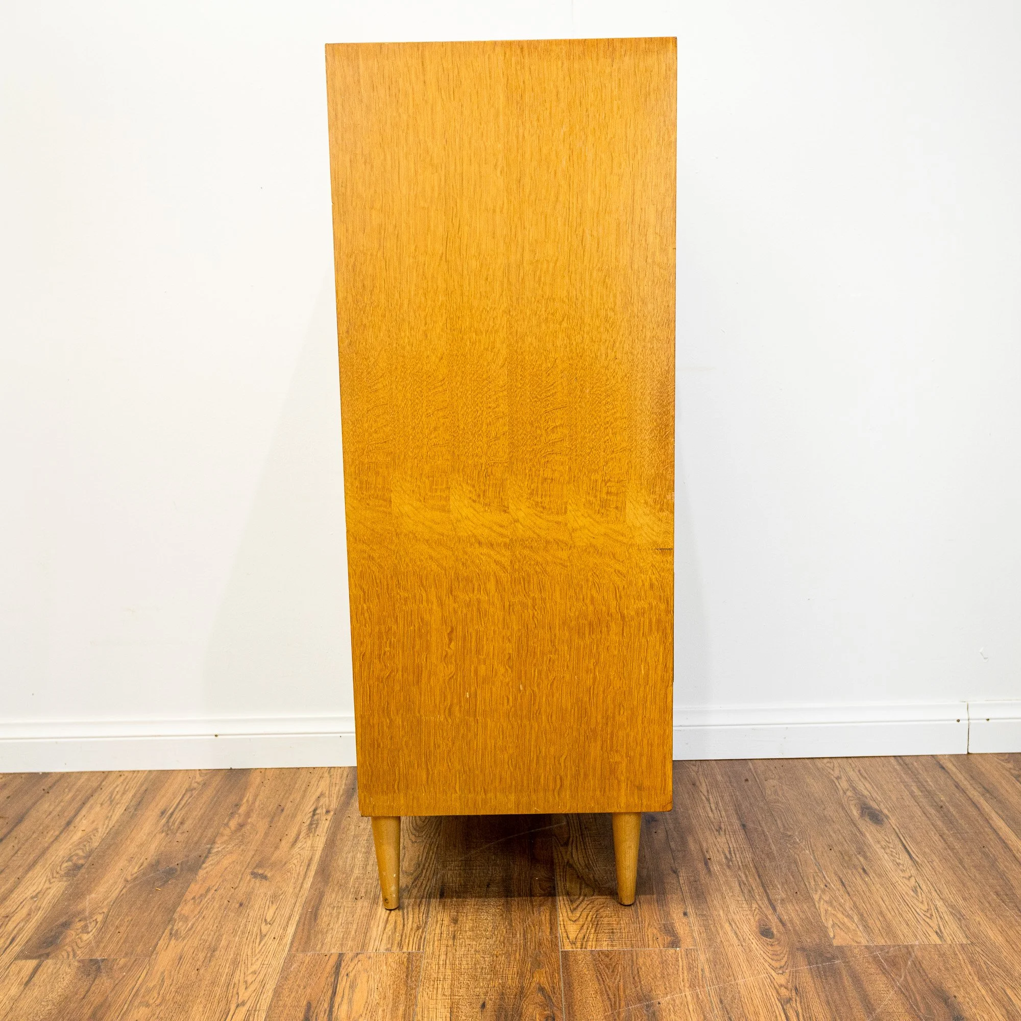 Meredew Teak 6 Drawer Tallboy