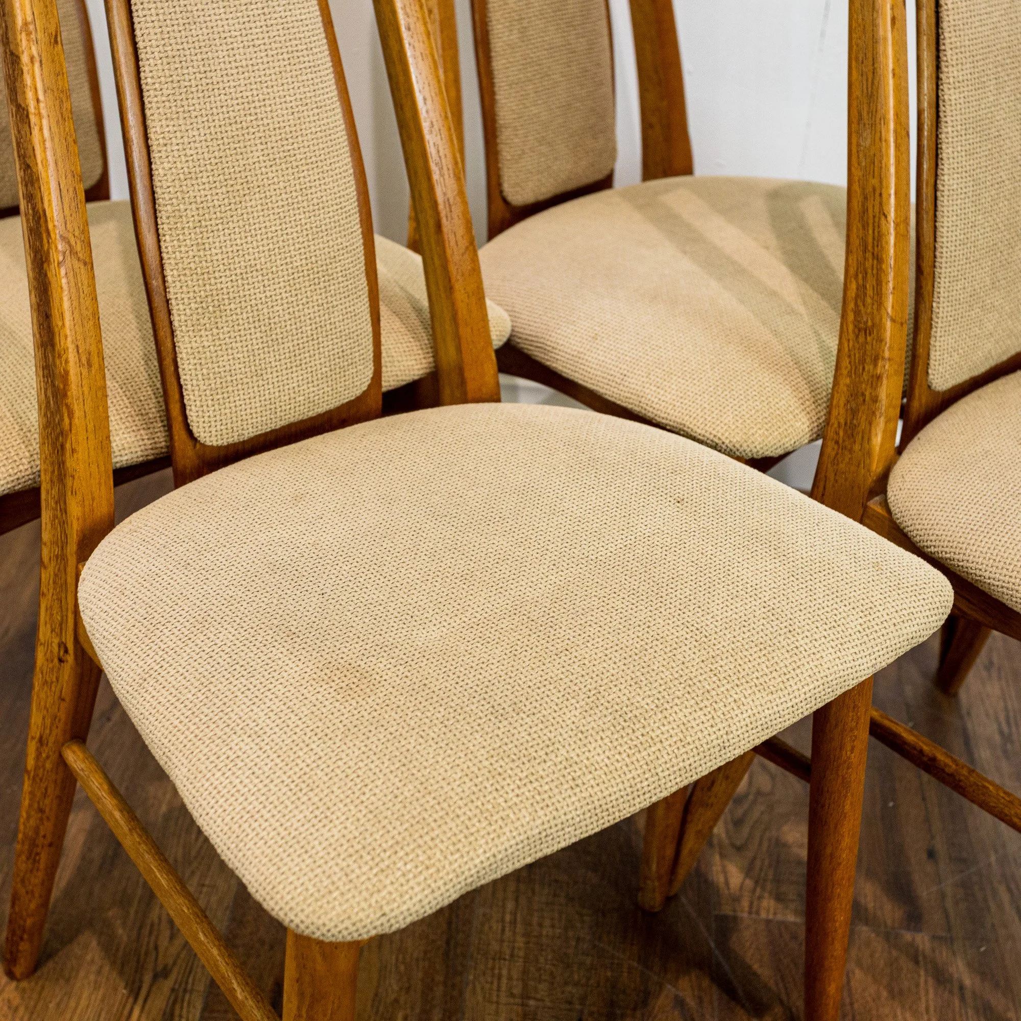 Niels Koefoed 'Eva' Teak Dining Chairs – Set of 4