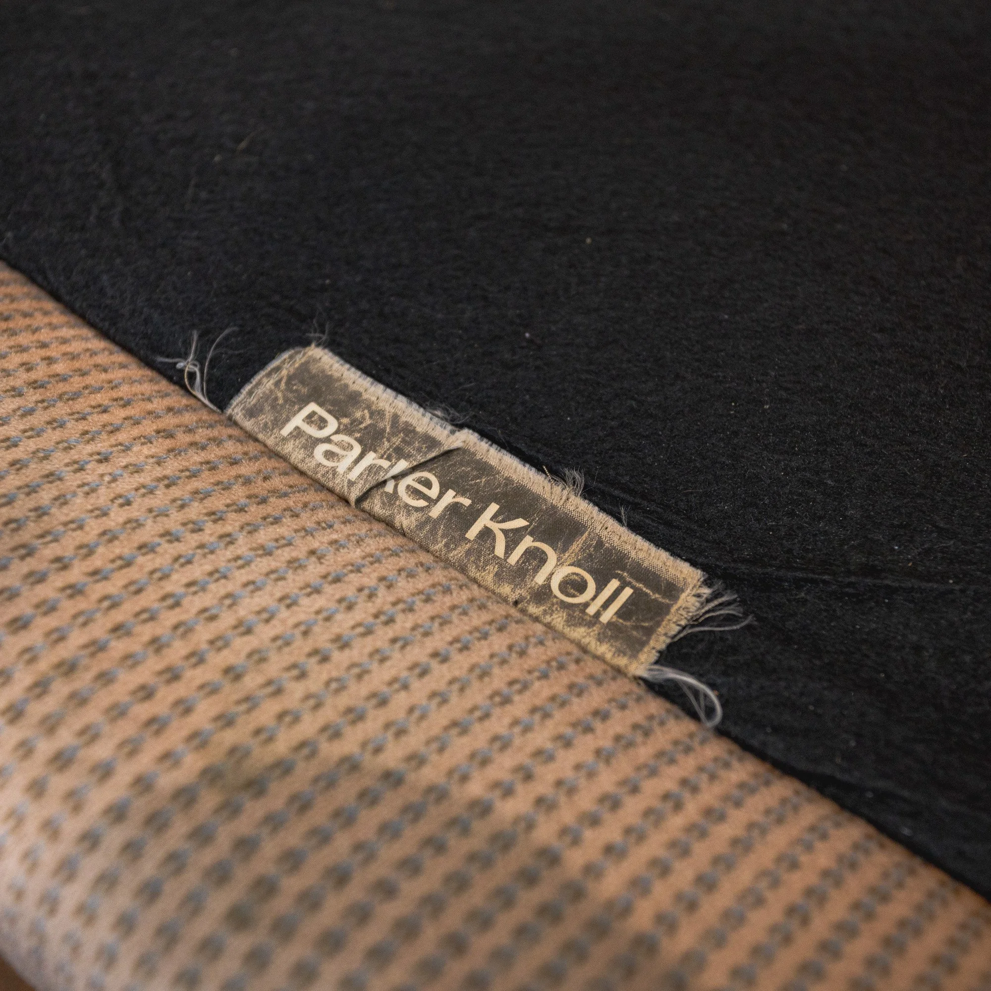 Parker Knoll ‘Statesman’ Armchair in Striped Velour
