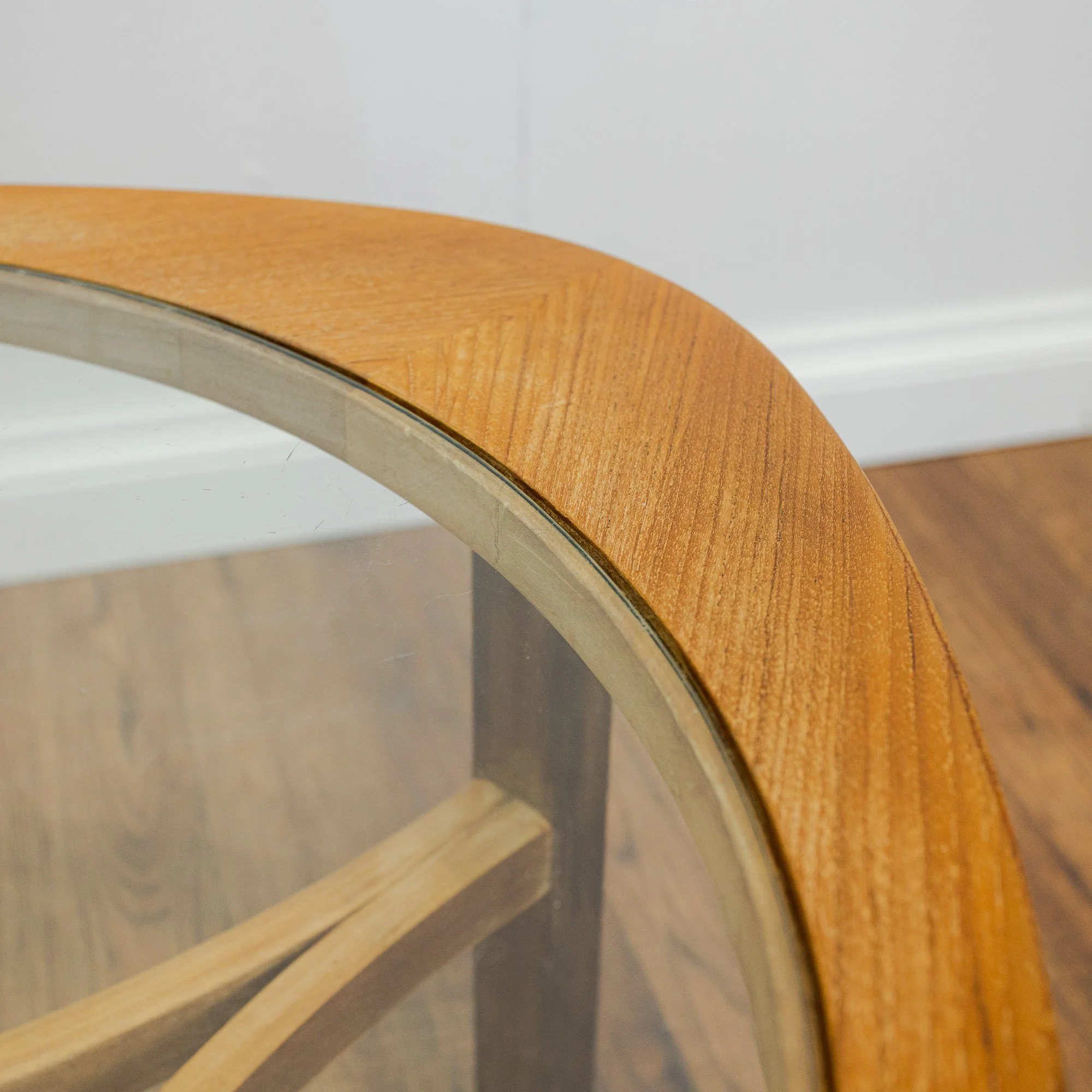 Nathan Trinity Teak & Glass Coffee Table