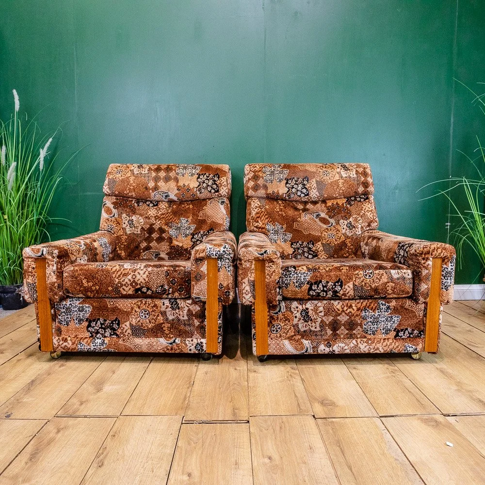 G Plan Reform Sofa & Armchairs