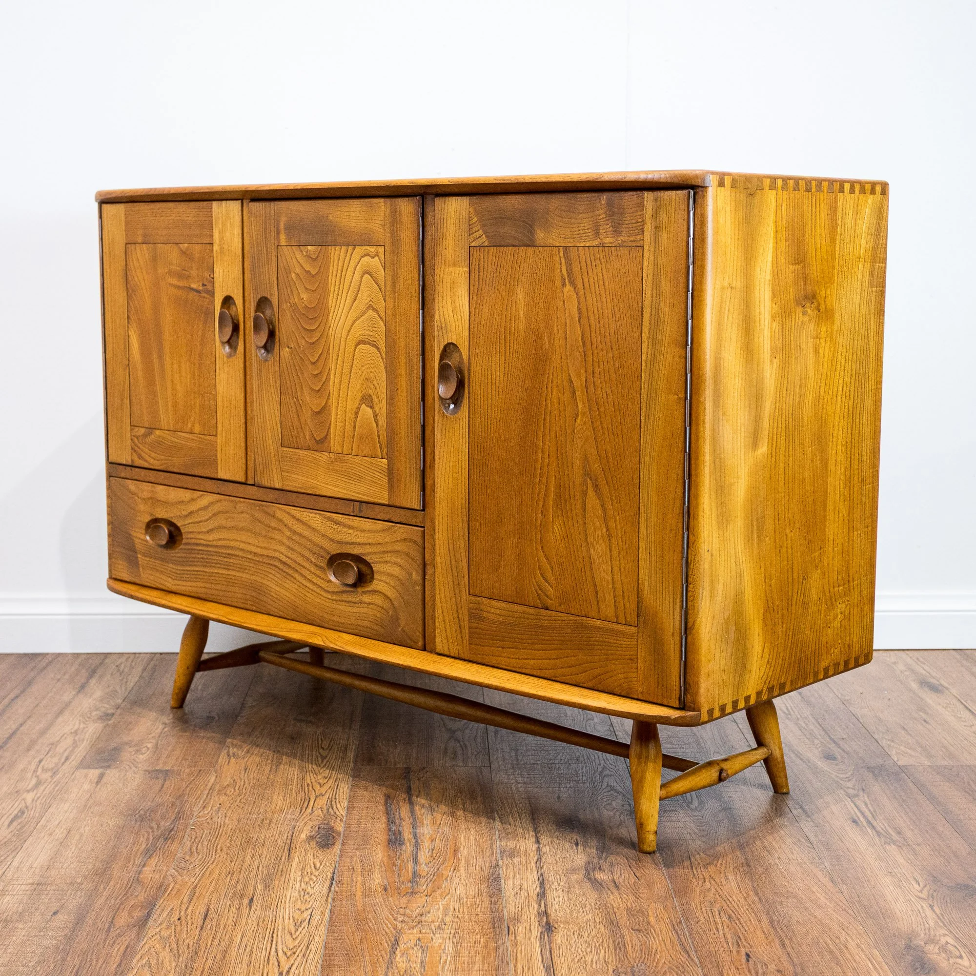 Ercol Windsor Blonde Elm Sideboard Model 467