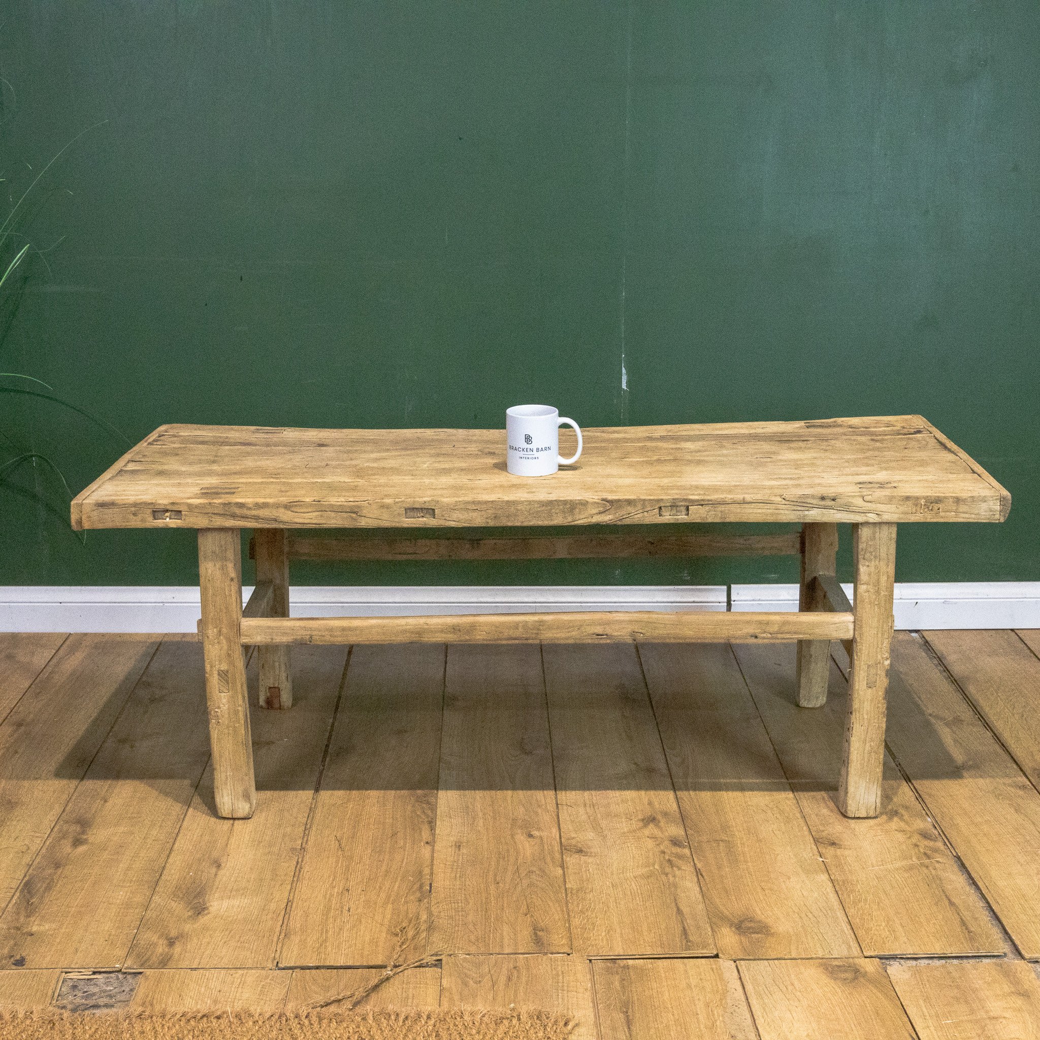Rustic Reclaimed Elm Large Coffee Table