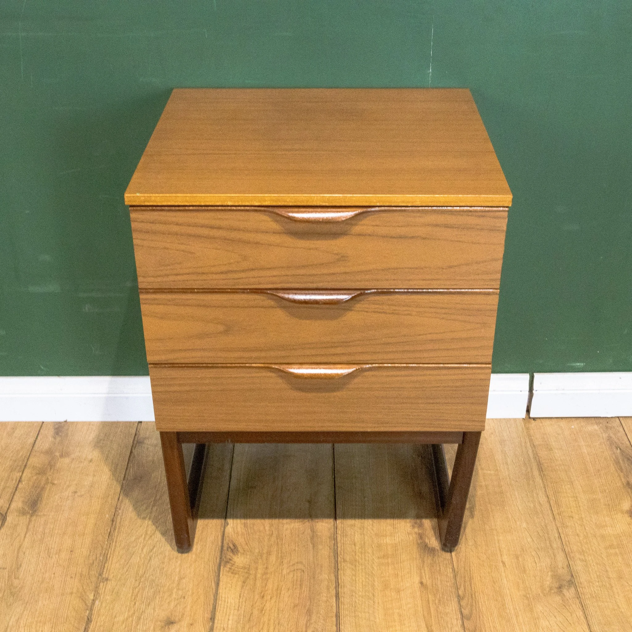 Europa Teak Bedside Cabinet