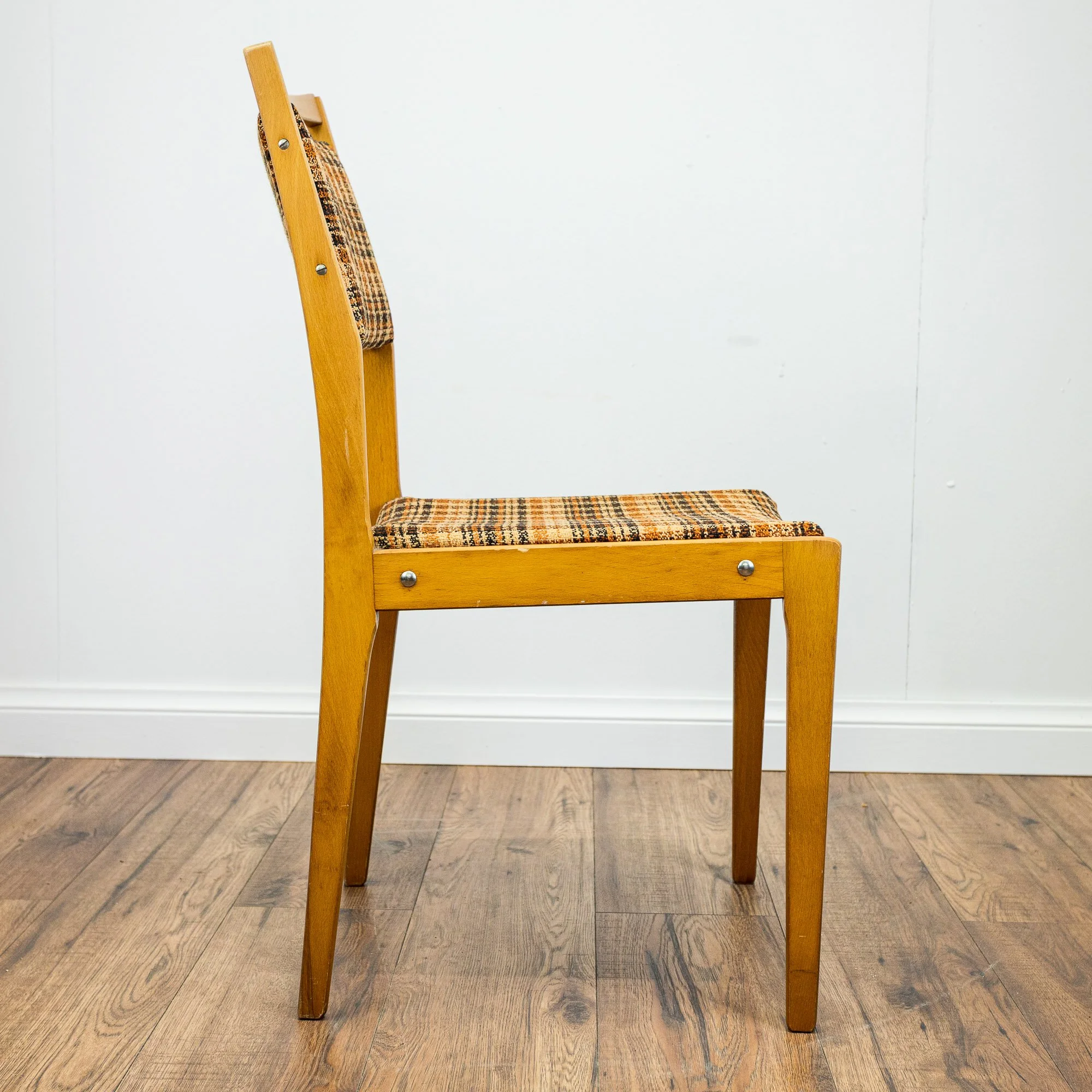 German Teak Dining Chairs – Set of 4