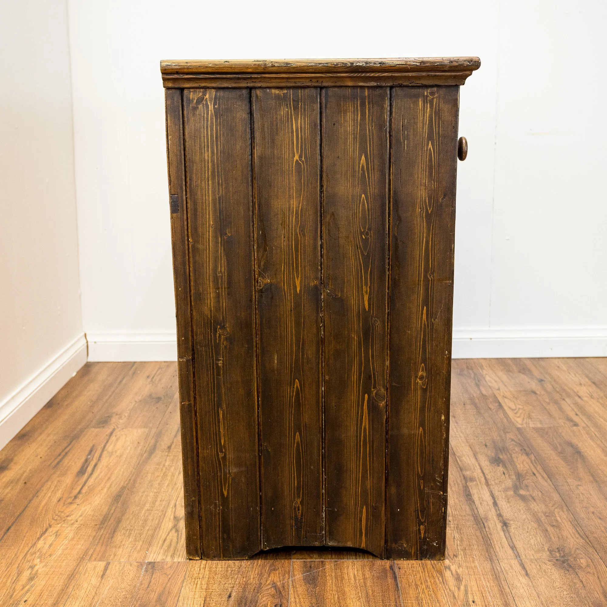 Charred Pine Two-Door Sideboard
