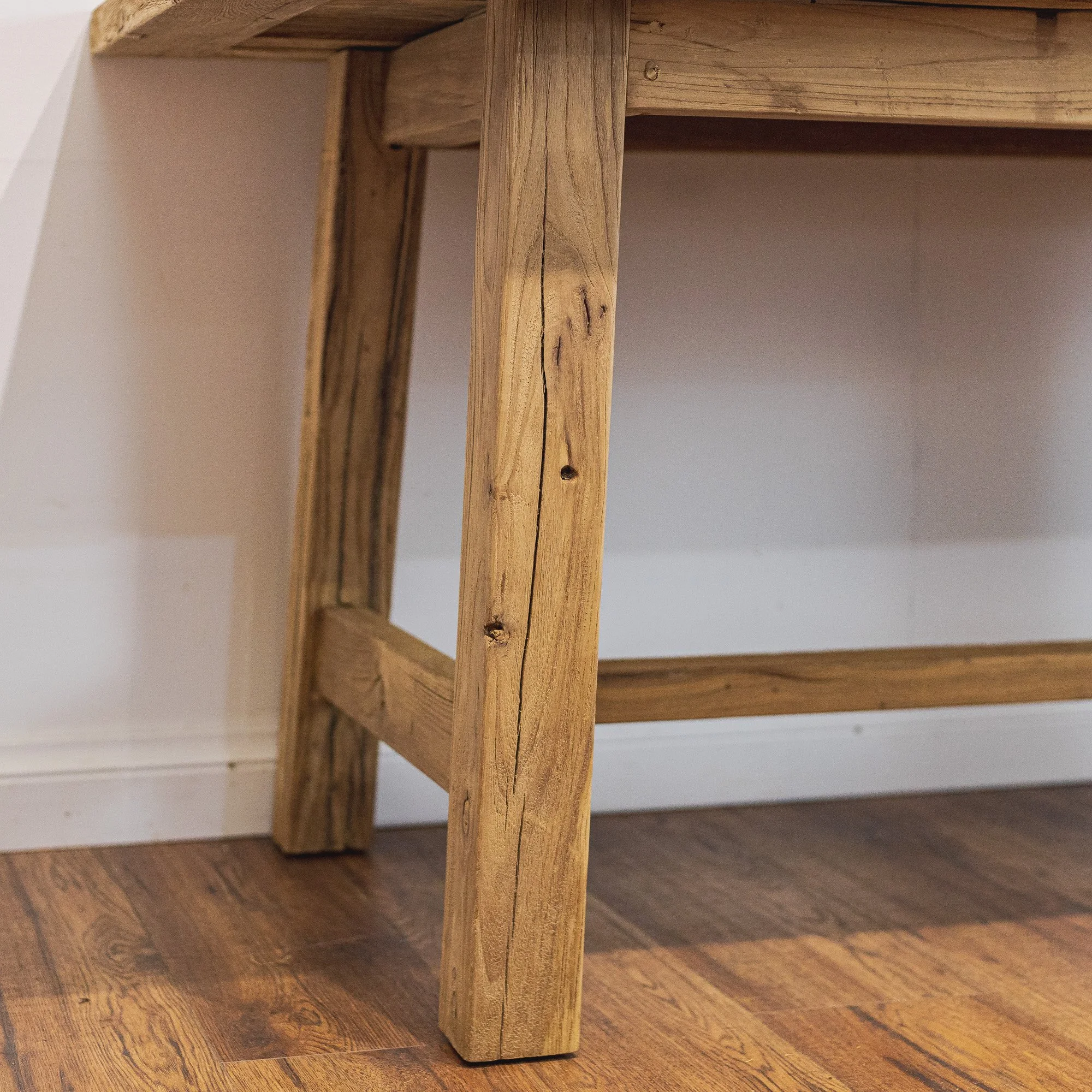 Rustic Reclaimed Elm 5ft Dining Table -4.jpg