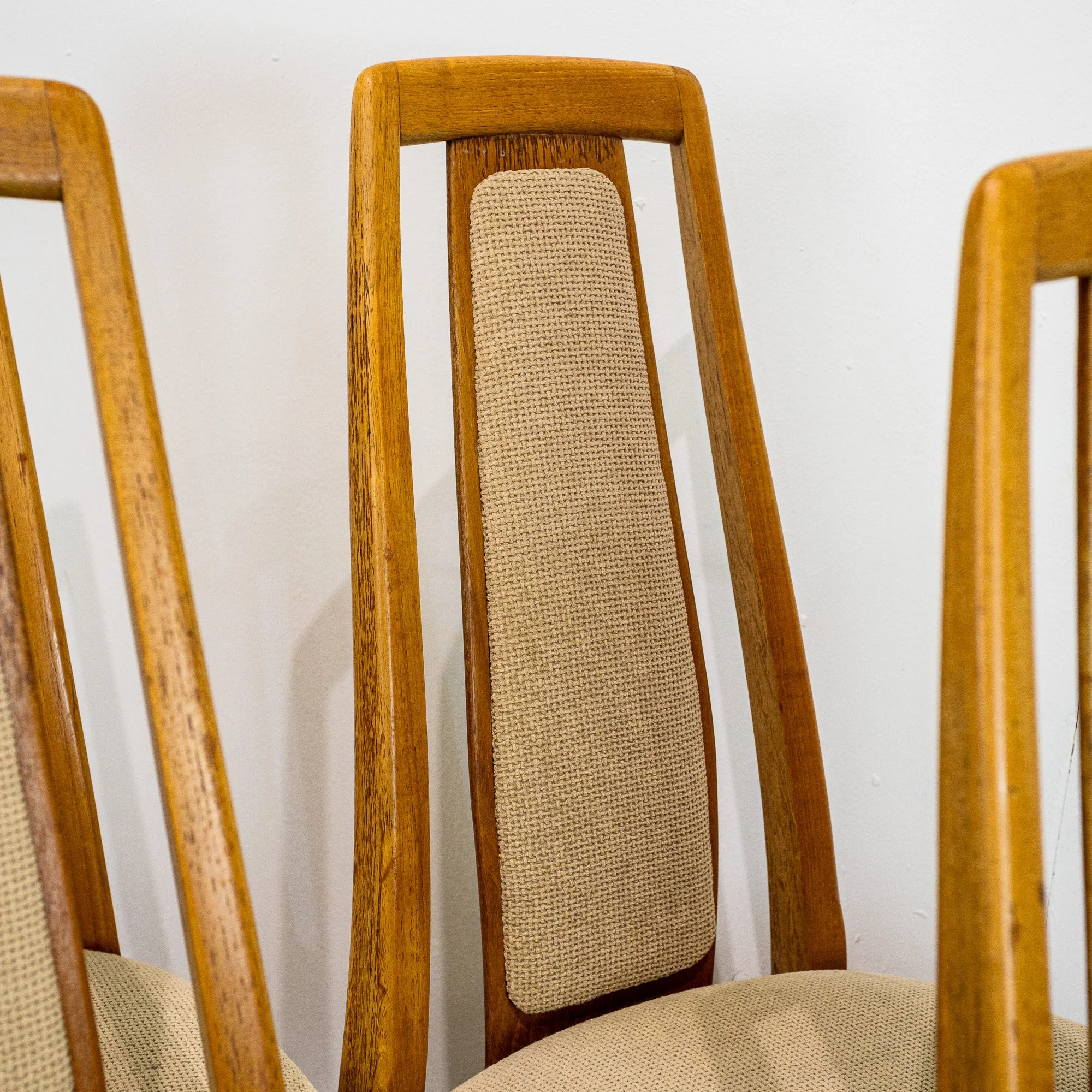 Niels Koefoed 'Eva' Teak Dining Chairs – Set of 4