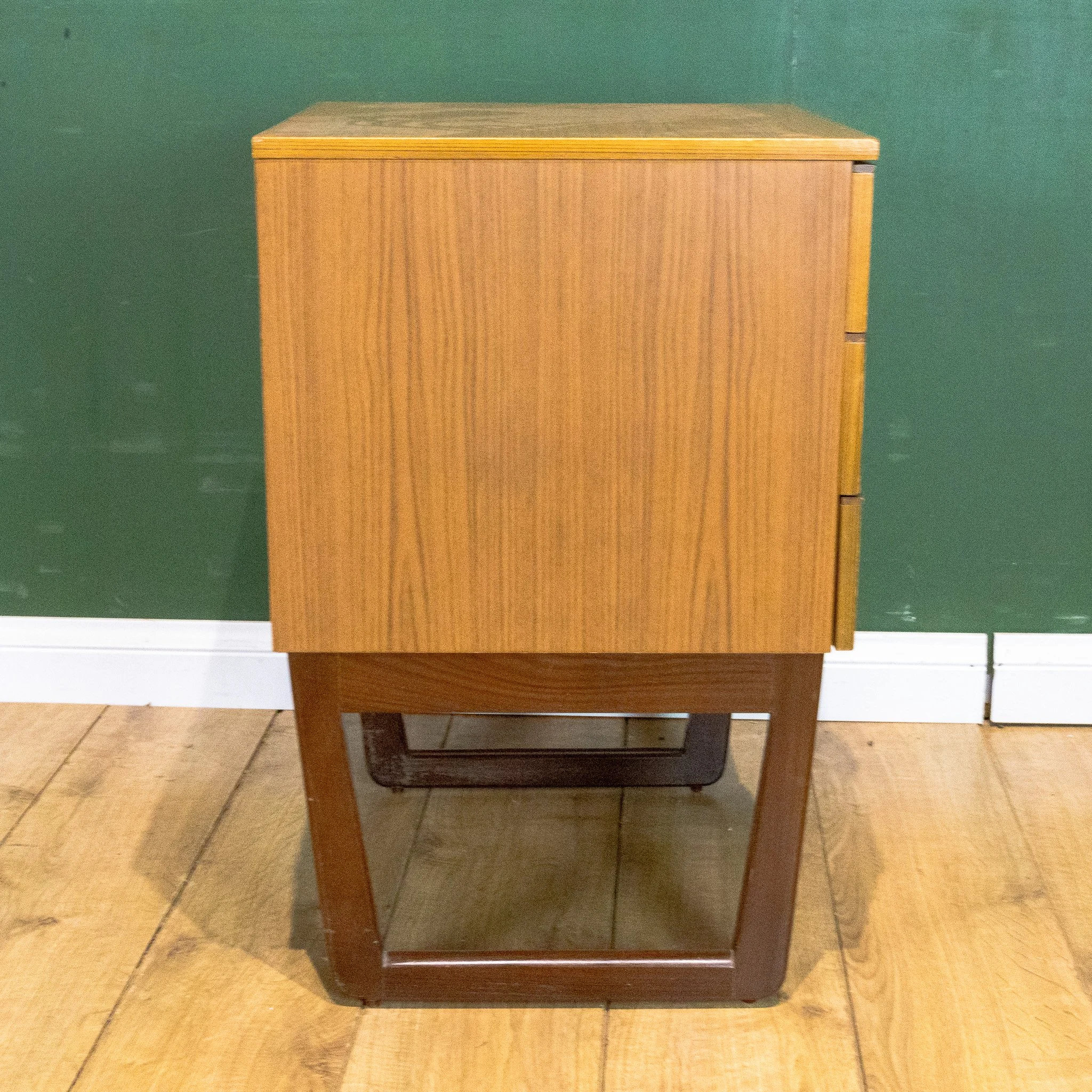 Europa Teak Bedside Cabinet
