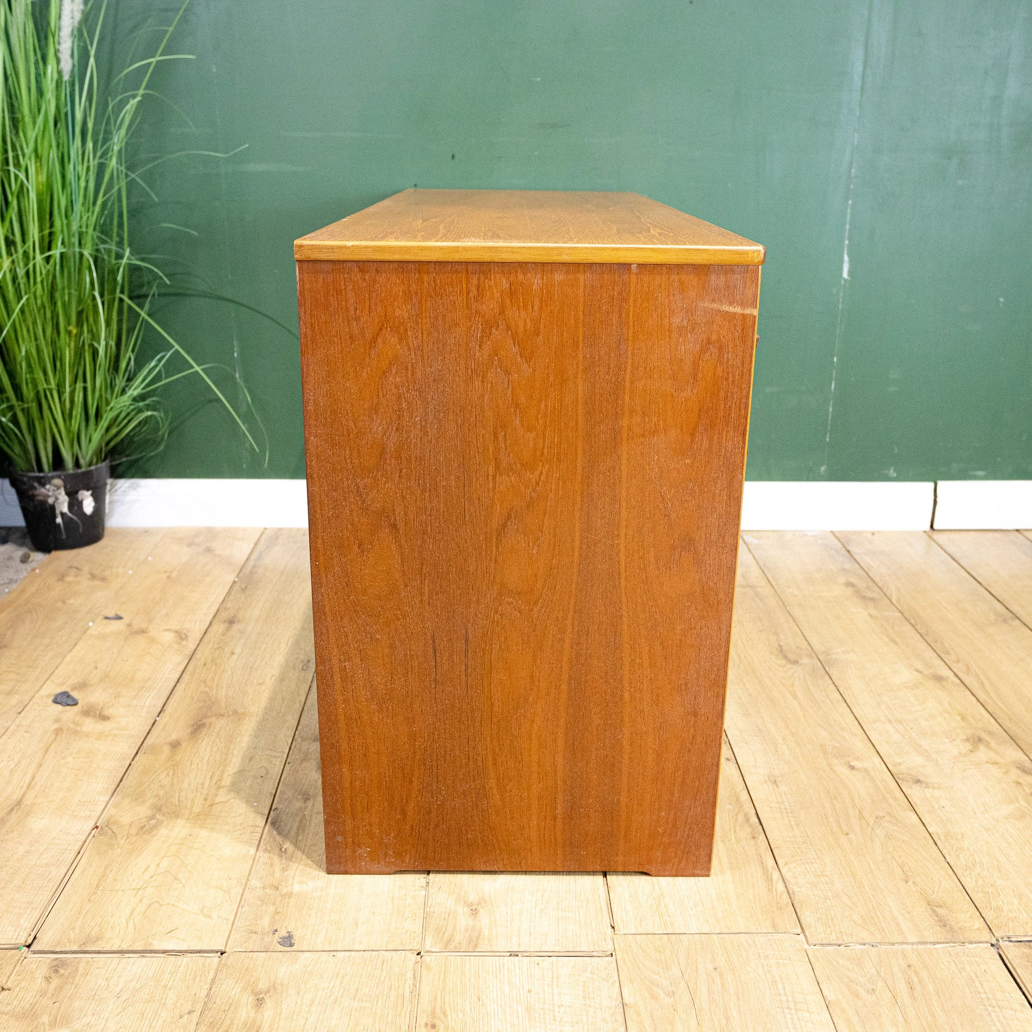 Stag Cantana Teak 4 Drawer Dressing Table