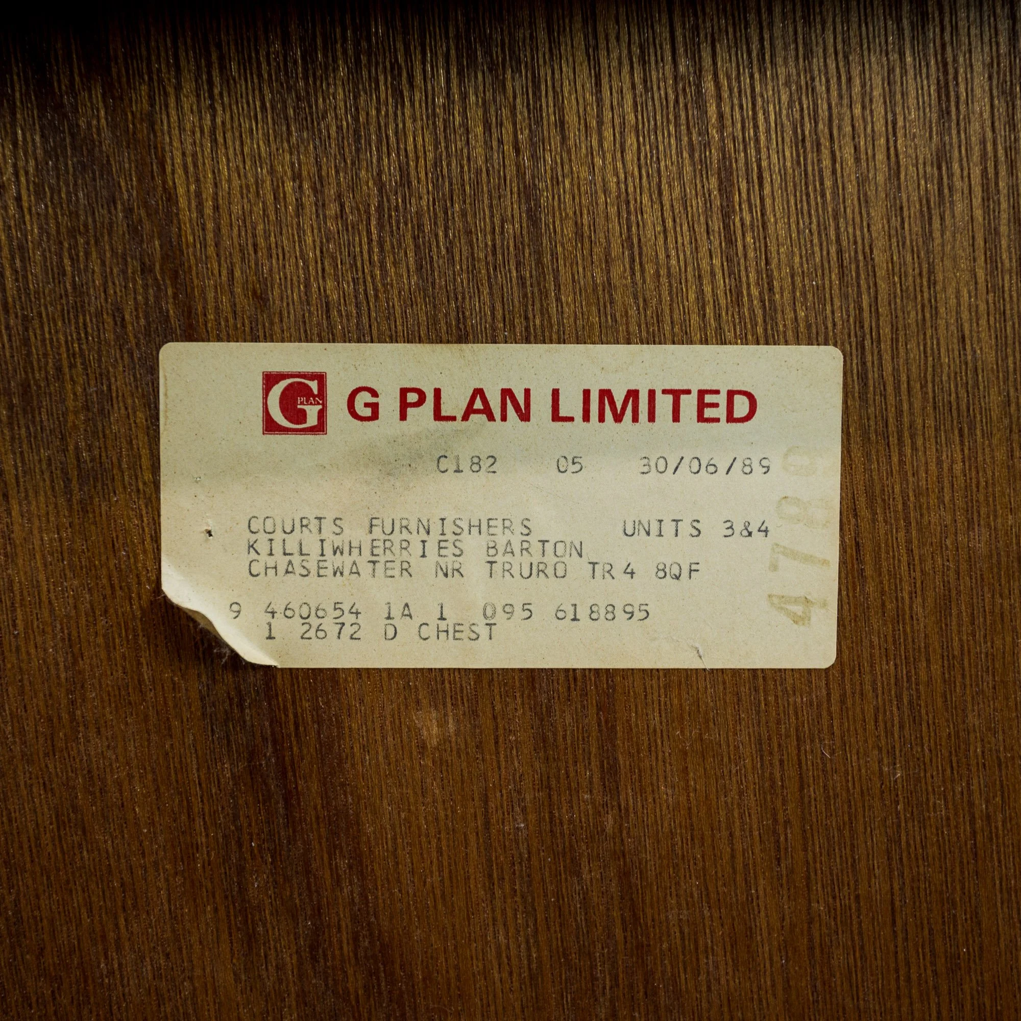 G Plan Albany Teak Bedside Cabinets – Pair by Leslie Dandy