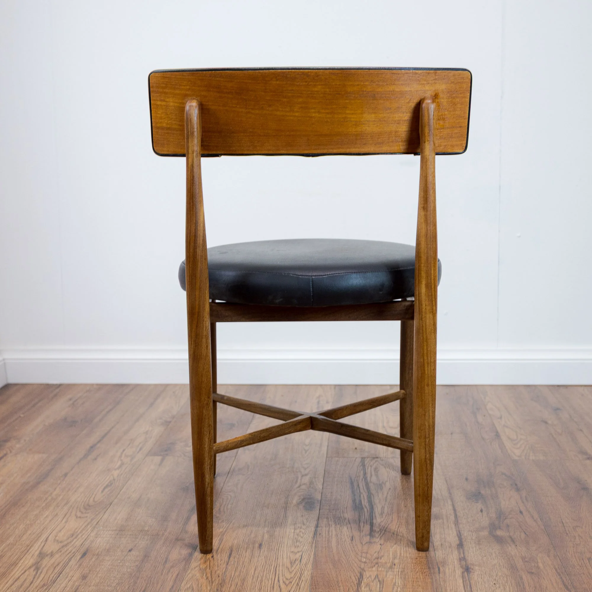 G Plan Fresco Round Dining Chairs by Victor B. Wilkins