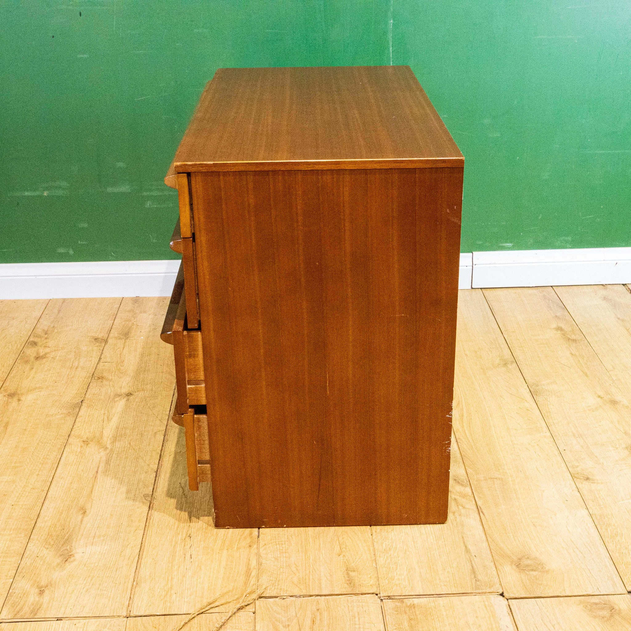 Avalon Teak Chest of 4 Graduating Drawers
