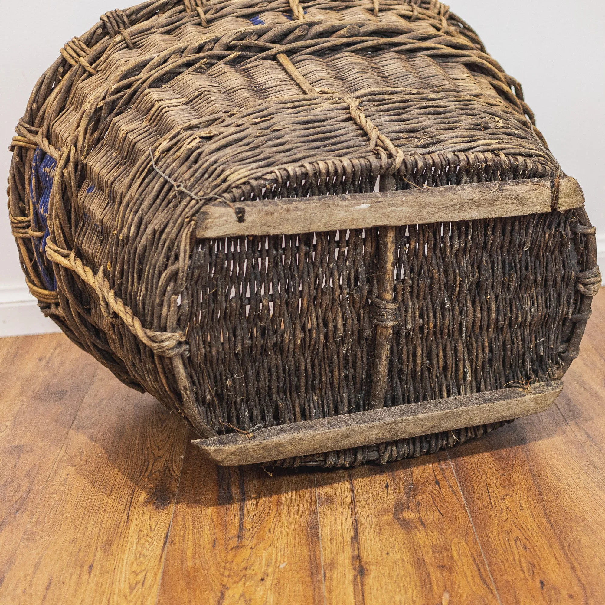 Original French Wicker Champagne Grape Collecting Basket - 1-9.jpg