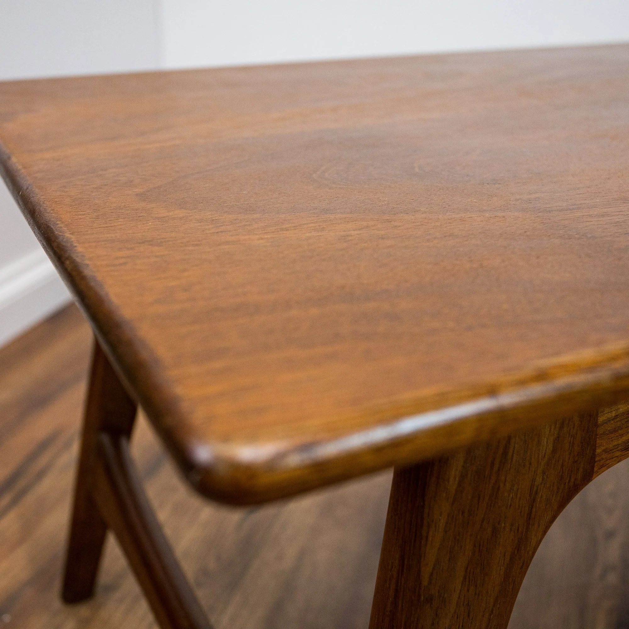 Mid Century Solid Teak Danish Coffee Table