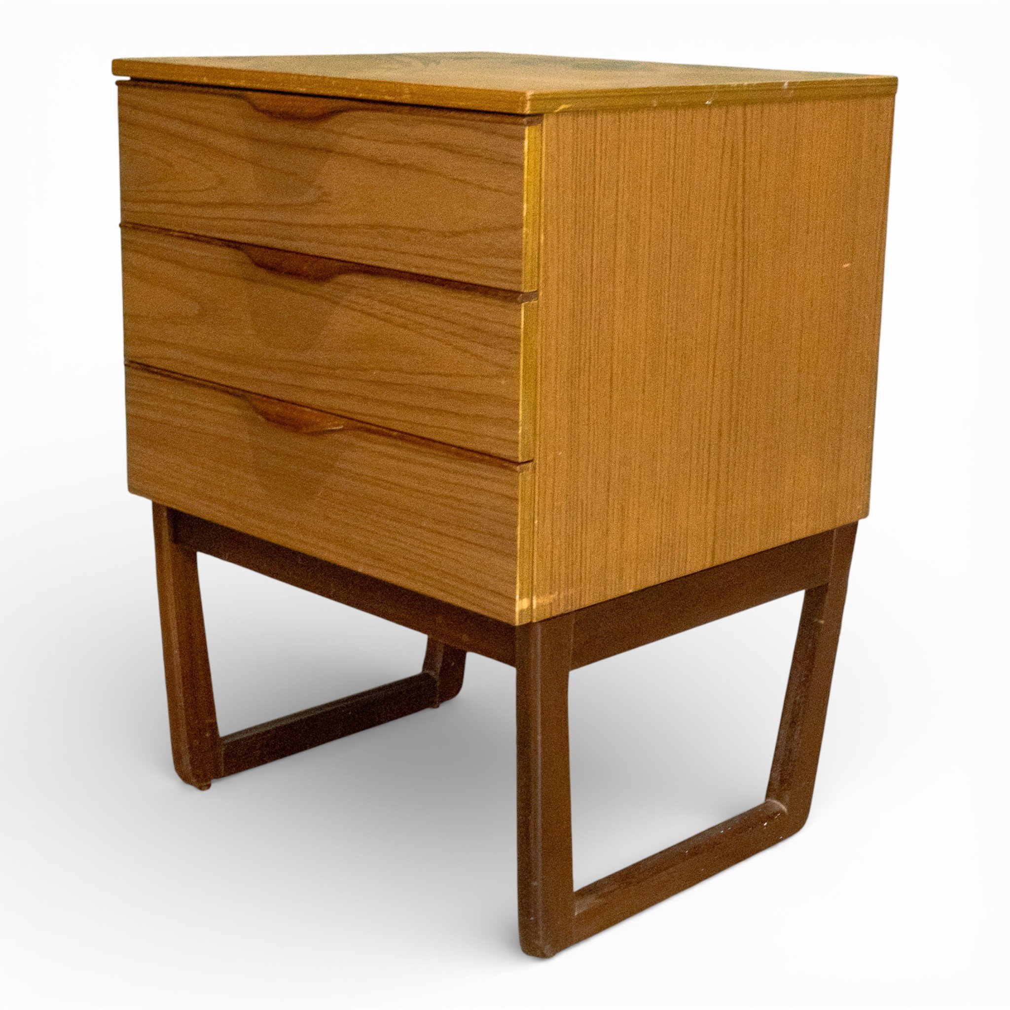 Europa Teak Bedside Cabinet