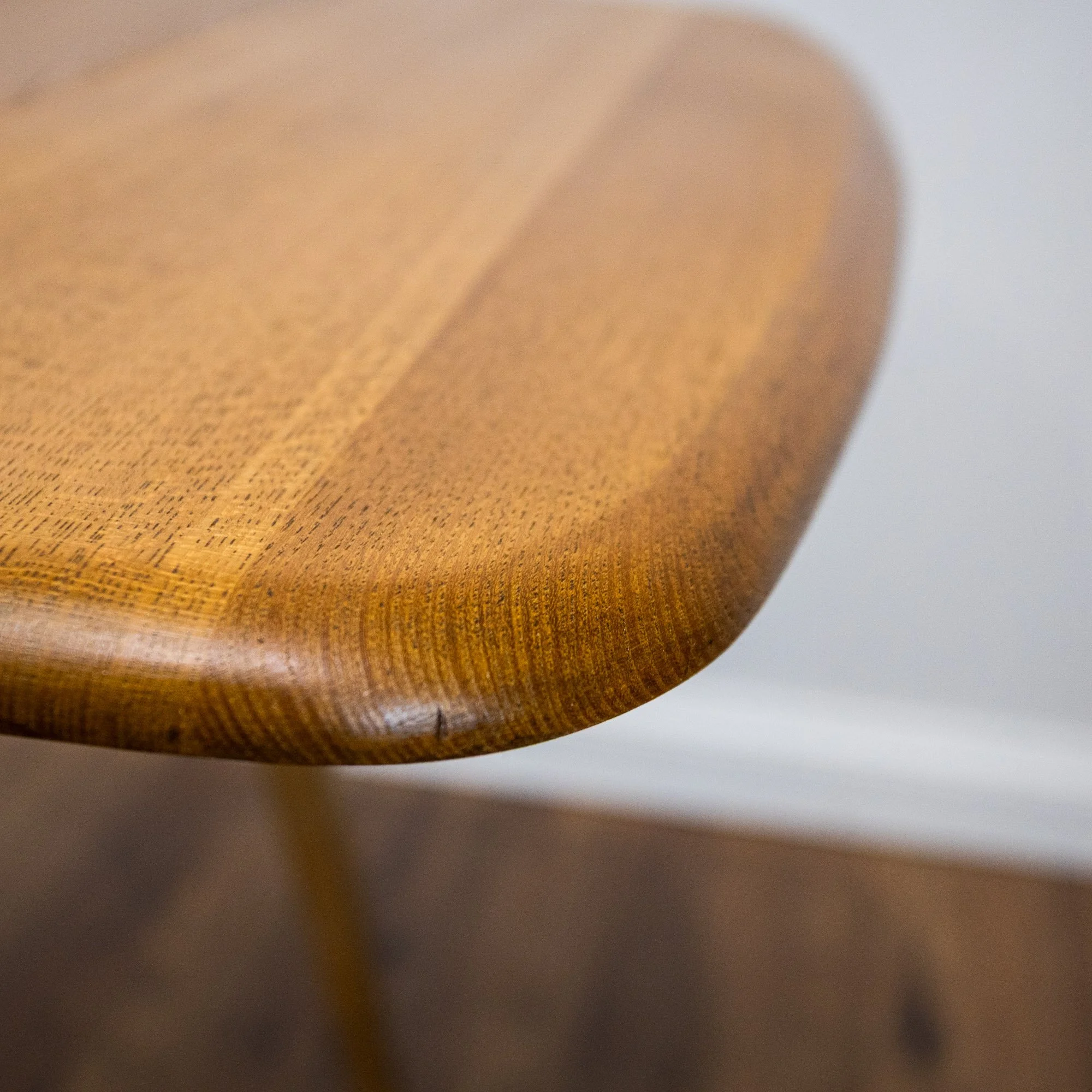 Ercol Blonde Elm Windsor Drop Leaf Dining Table Model 492