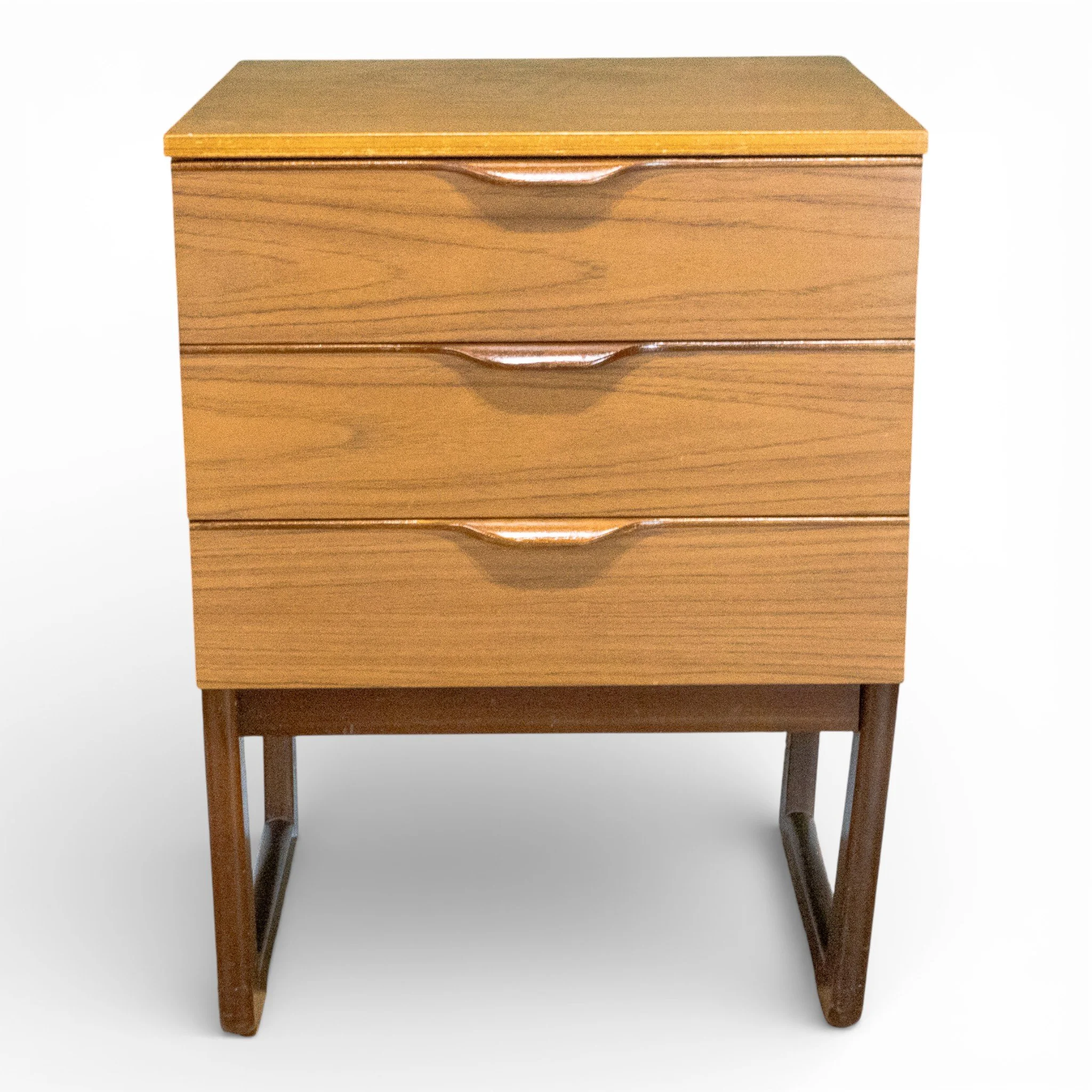 Europa Teak Bedside Cabinet