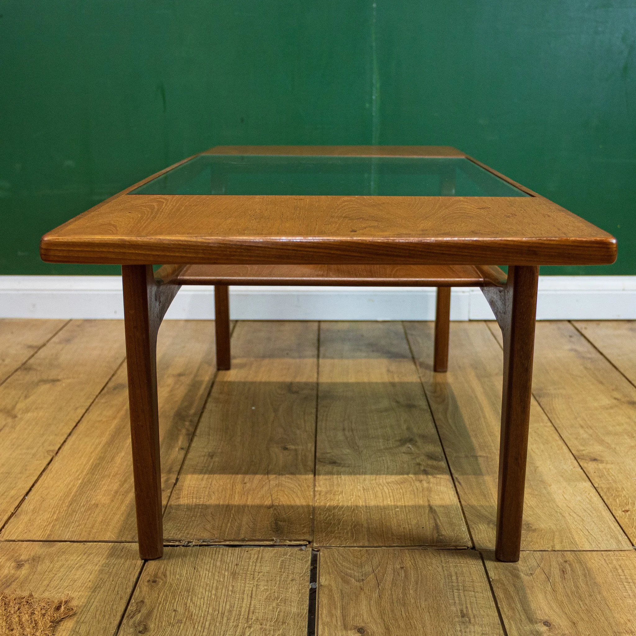 G Plan Teak Fresco Glass Coffee Table