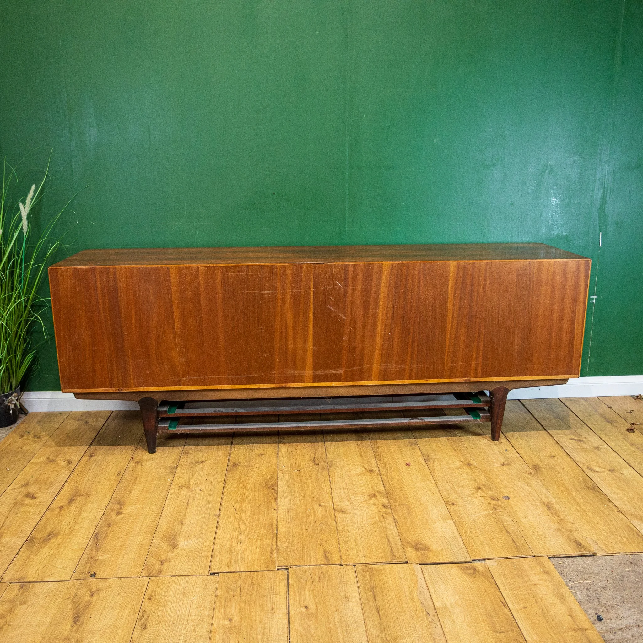 Bernhard Pedersen Rosewood Tambour Front Sideboard