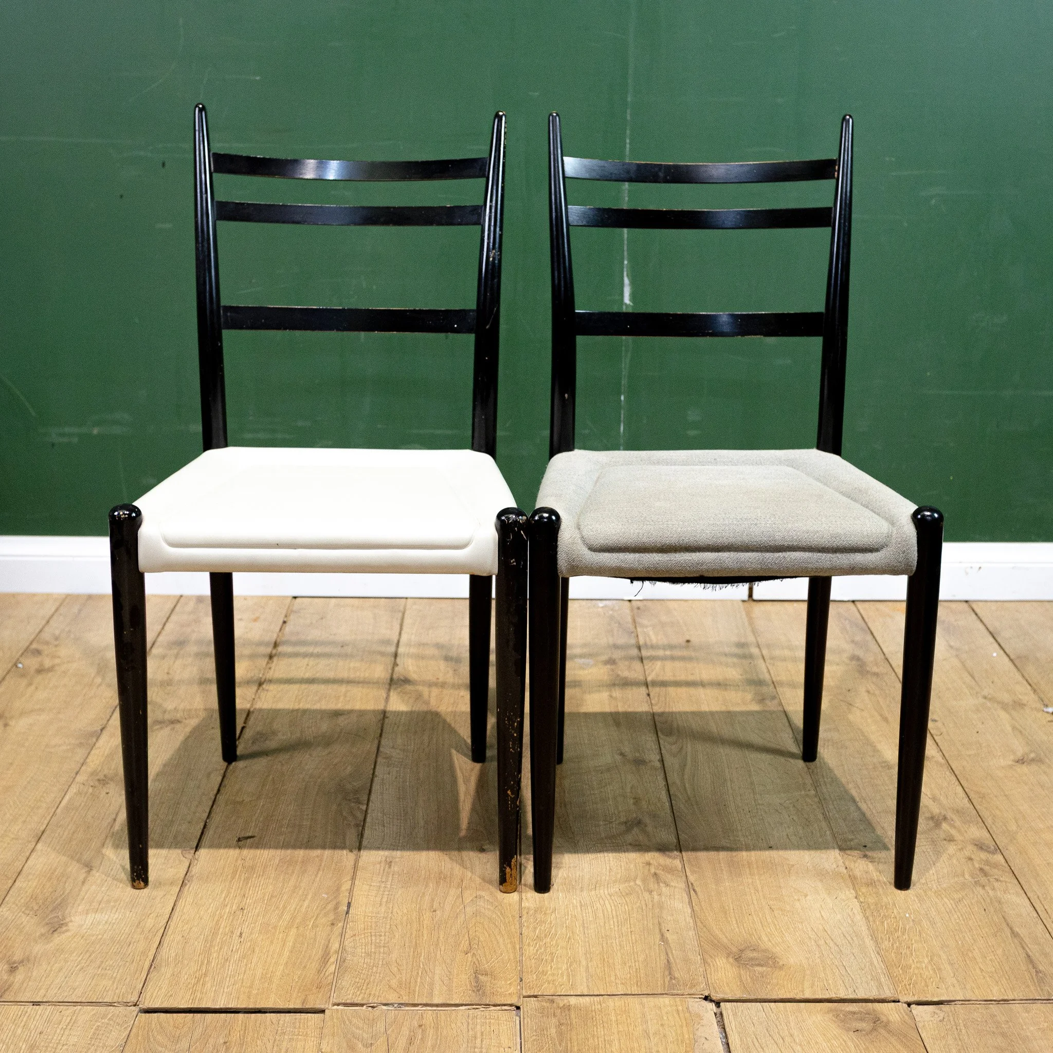 G Plan Librenza Ebonised Dining Chairs x4