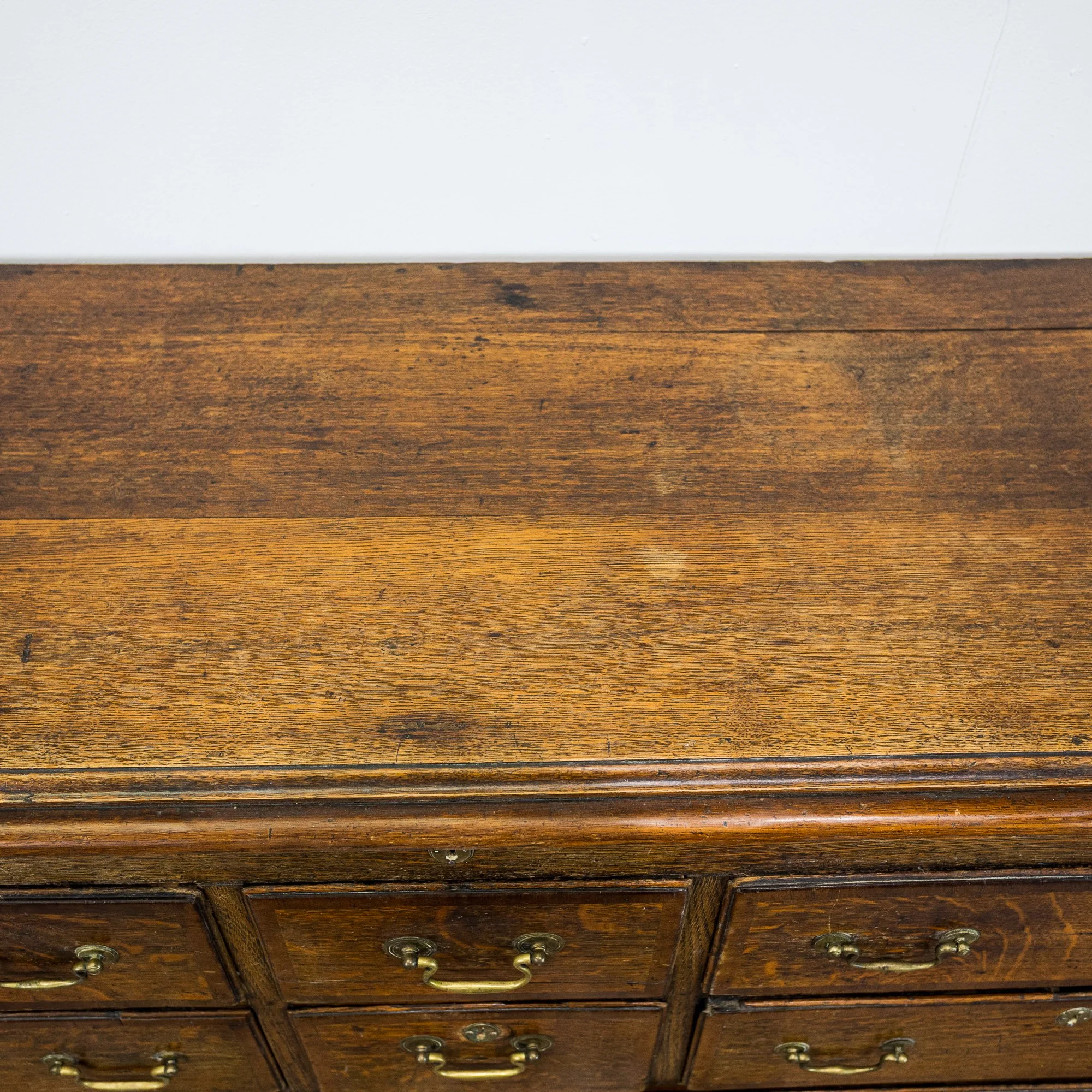 George III Oak 8 Drawer Sideboard