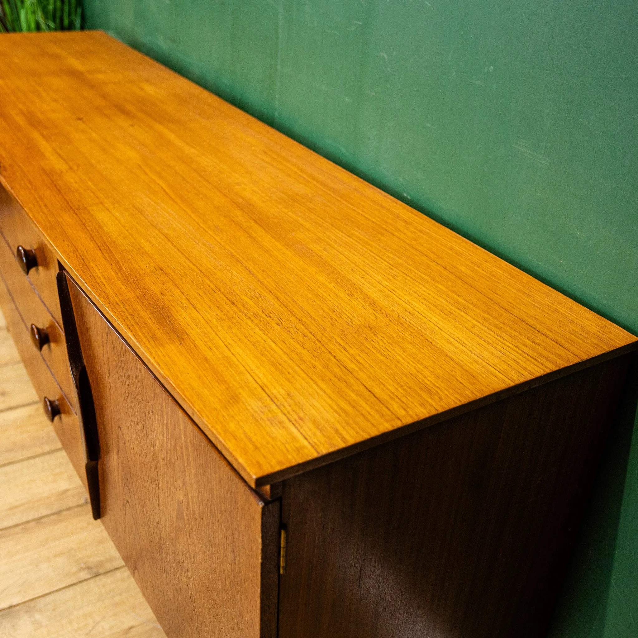 Beautility Teak 3 Drawer Sideboard