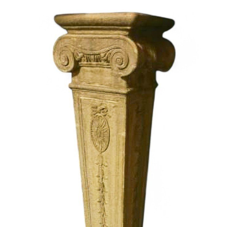 Tall Regency English Stone Column