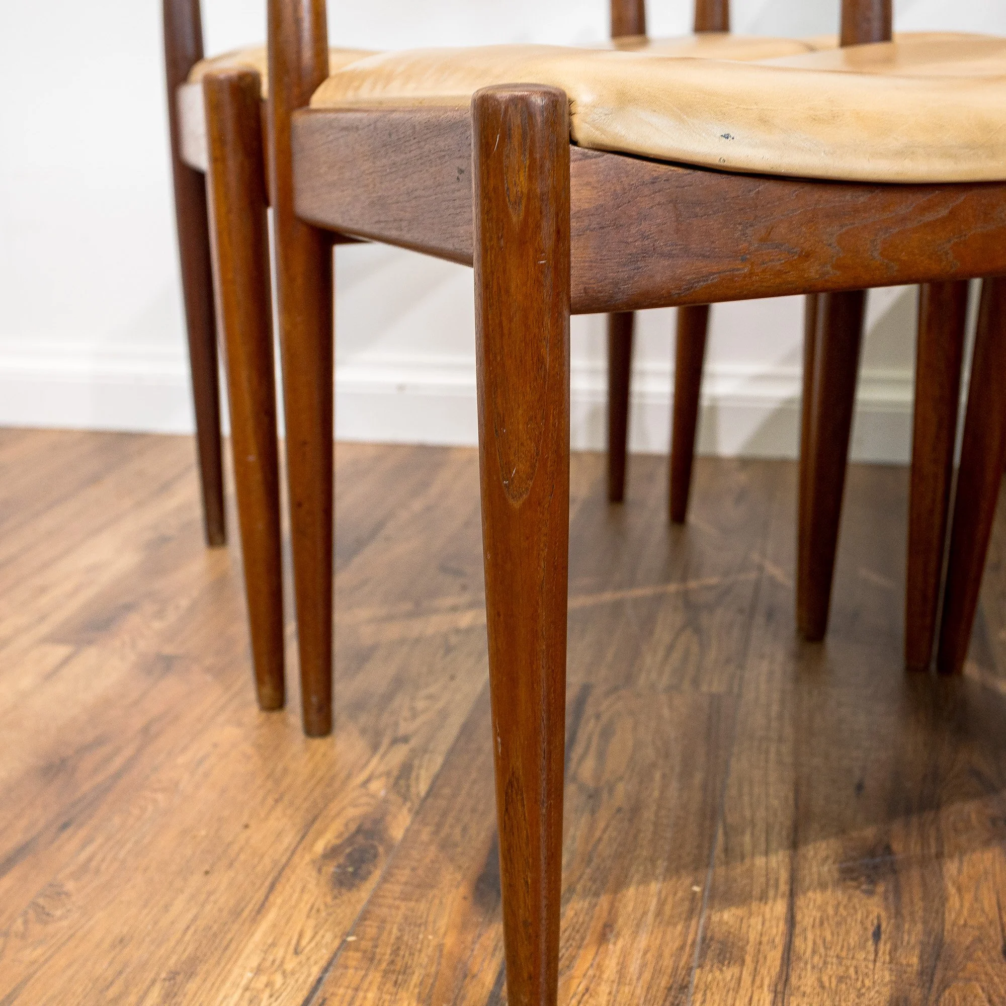 Mogens Kold MK175 Teak Dining Chairs by Arne Hovmand-Olsen – Set of 4