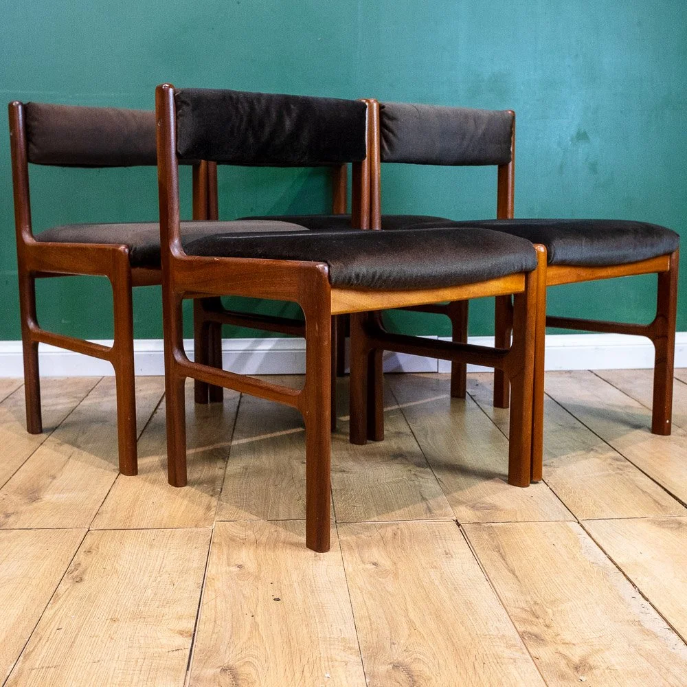 McIntosh Teak Extending Dining Table and 4 Chairs