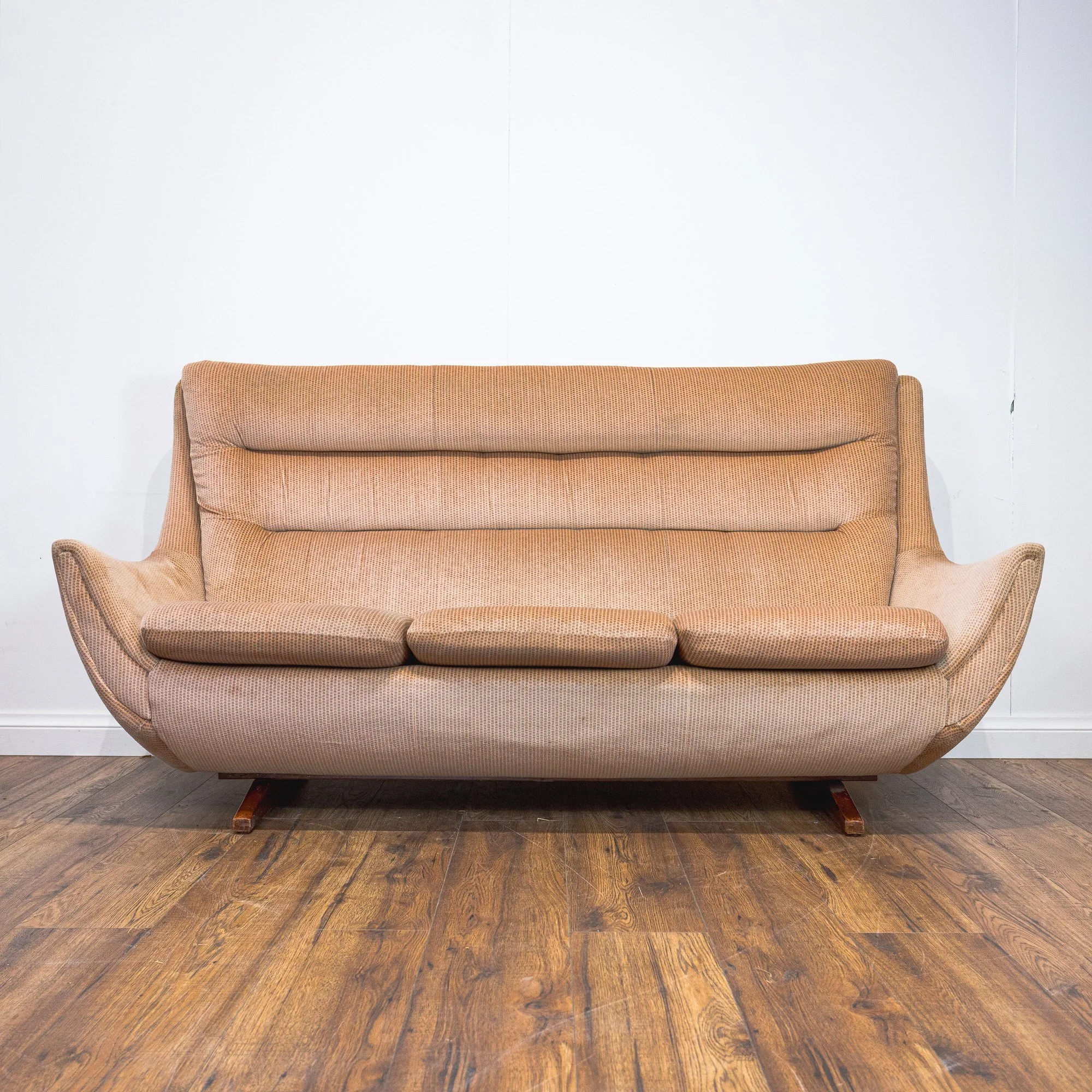 Parker Knoll Space-Age Three-Seater Sofa