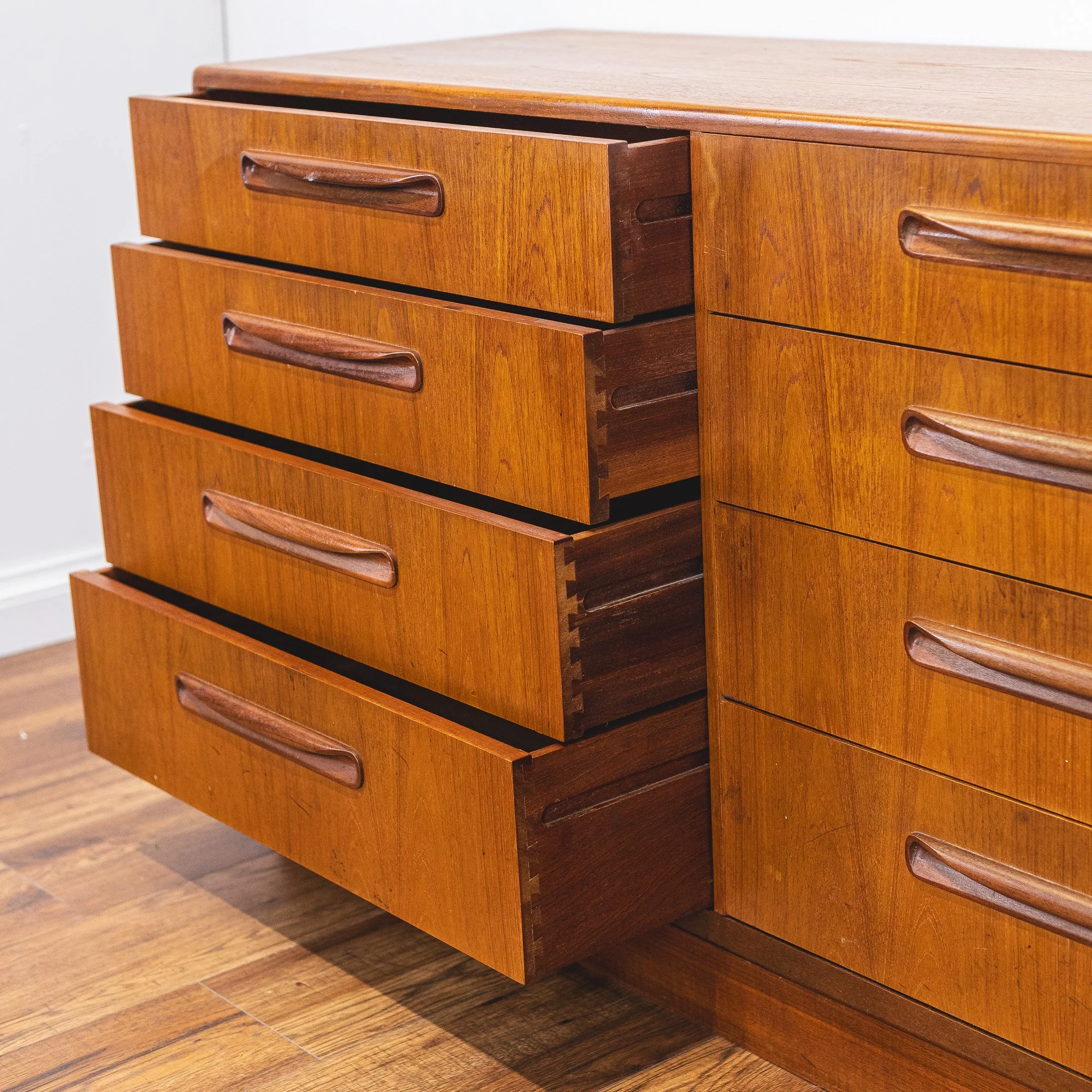 G Plan Fresco Teak Chest of Eight Drawers