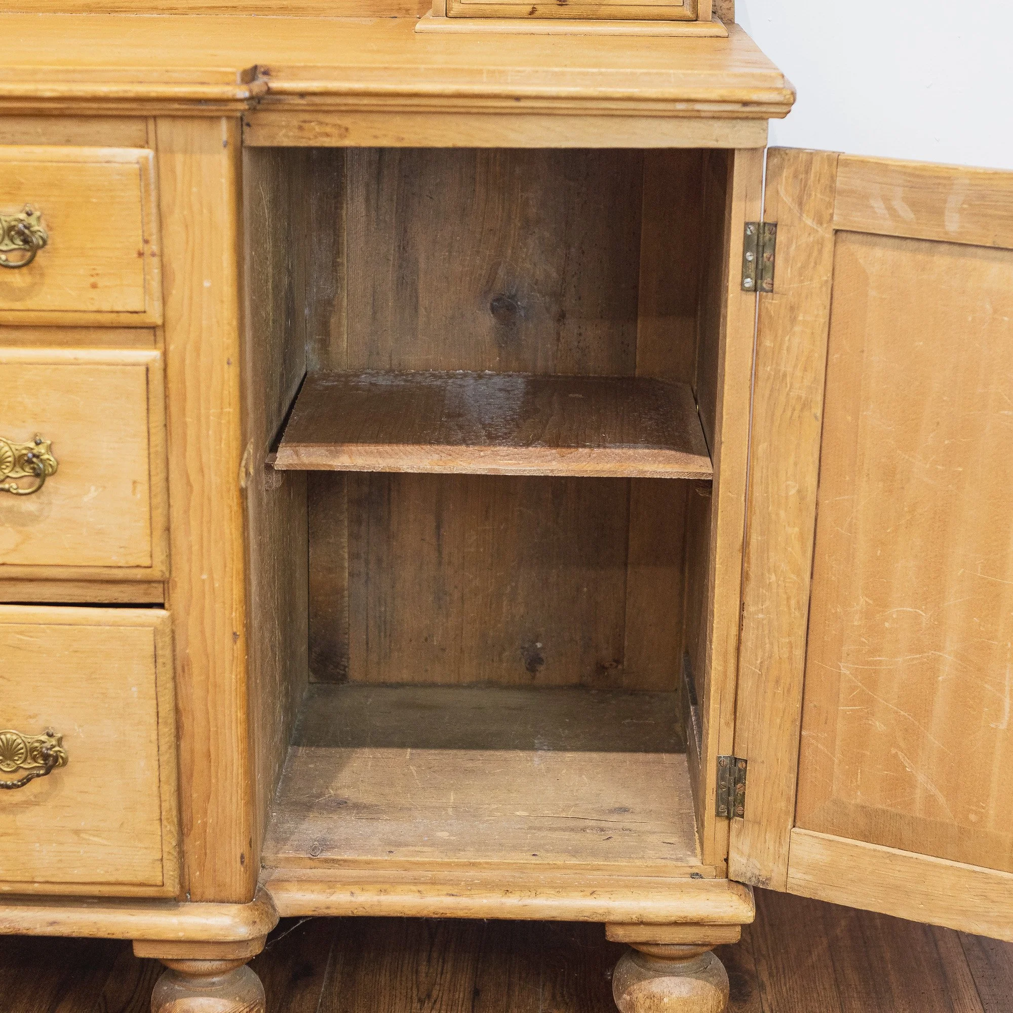 23. Victorian Pine breakfront 3 Drawer Dressing Table-21.jpg