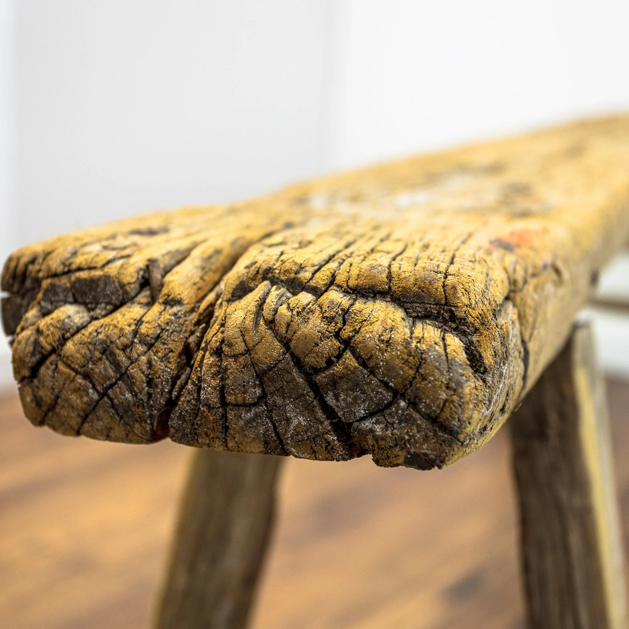 Reclaimed Elm Skinny Pig Bench