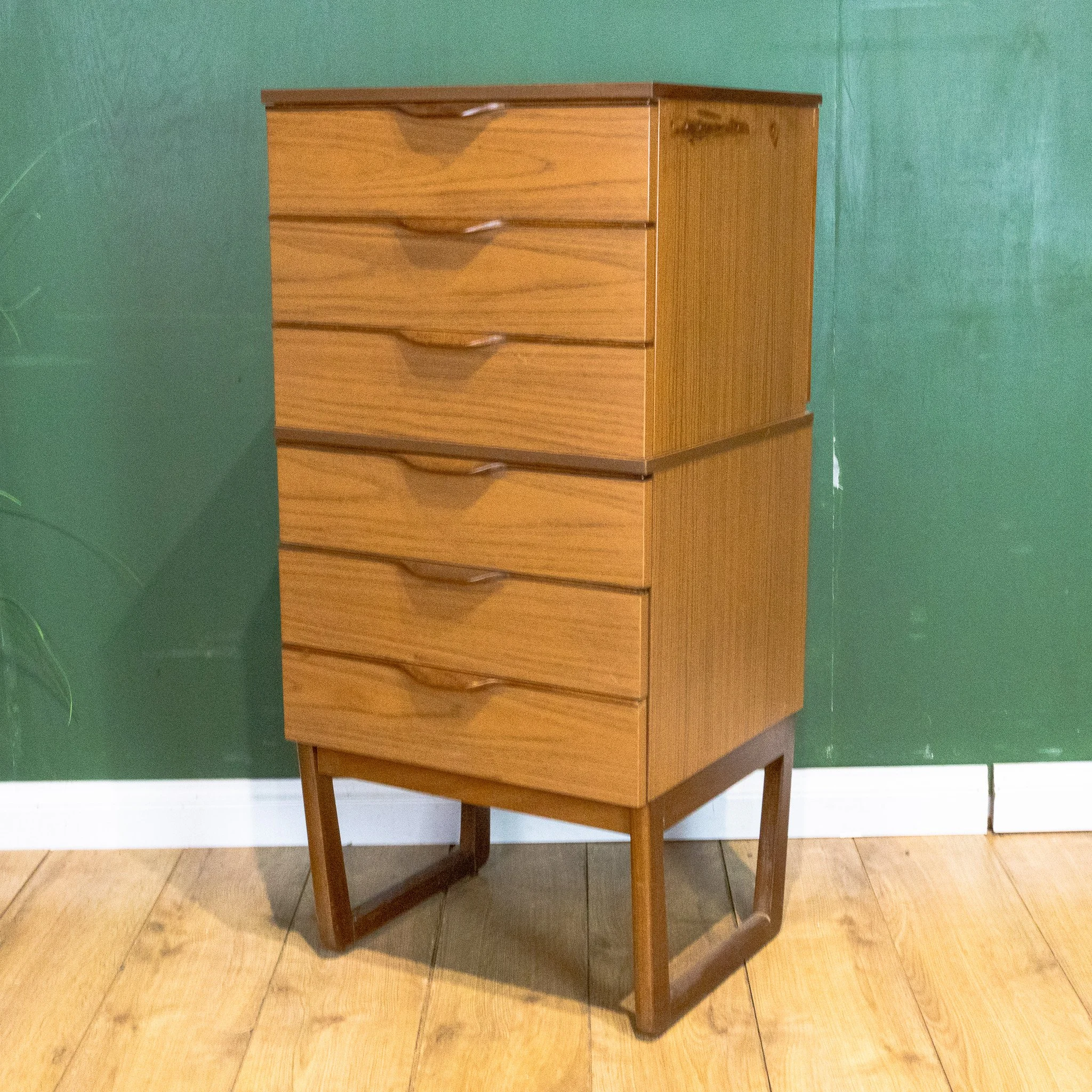 Europa Teak Slim Tallboy