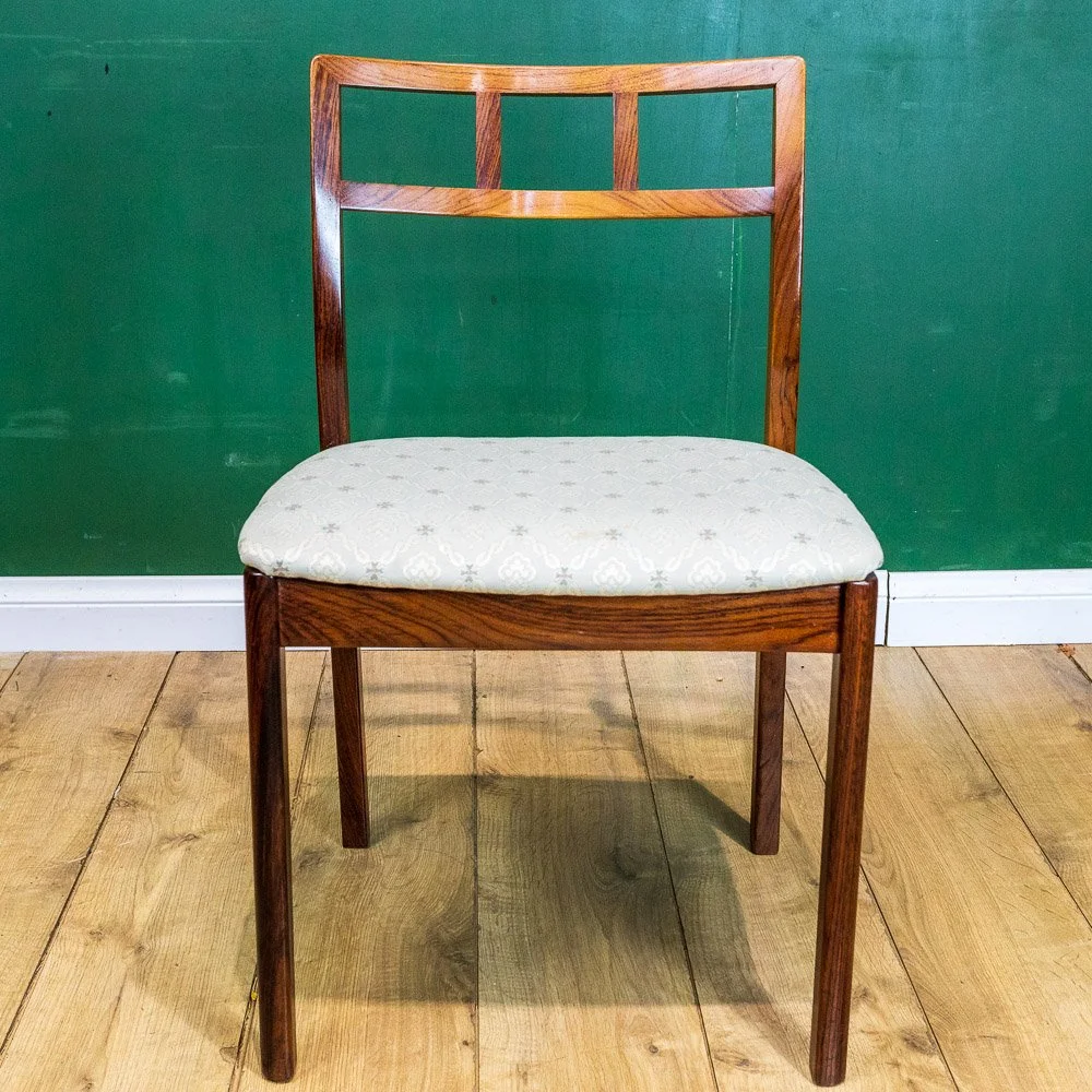Robert Heritage for Archie Shine Rosewood Dining Table & 6 Chairs