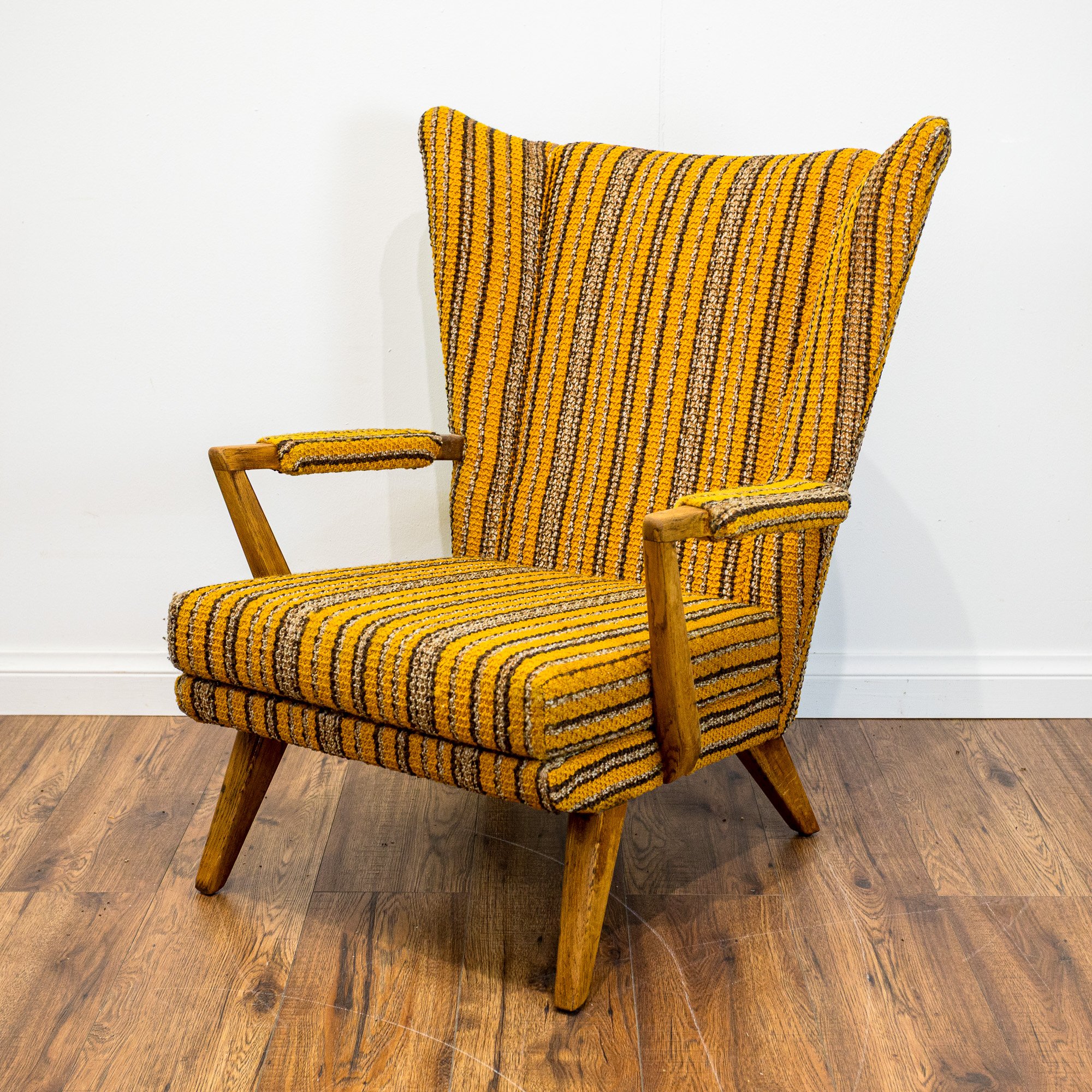 G Plan E. Gomme Fireside Wingback Armchair