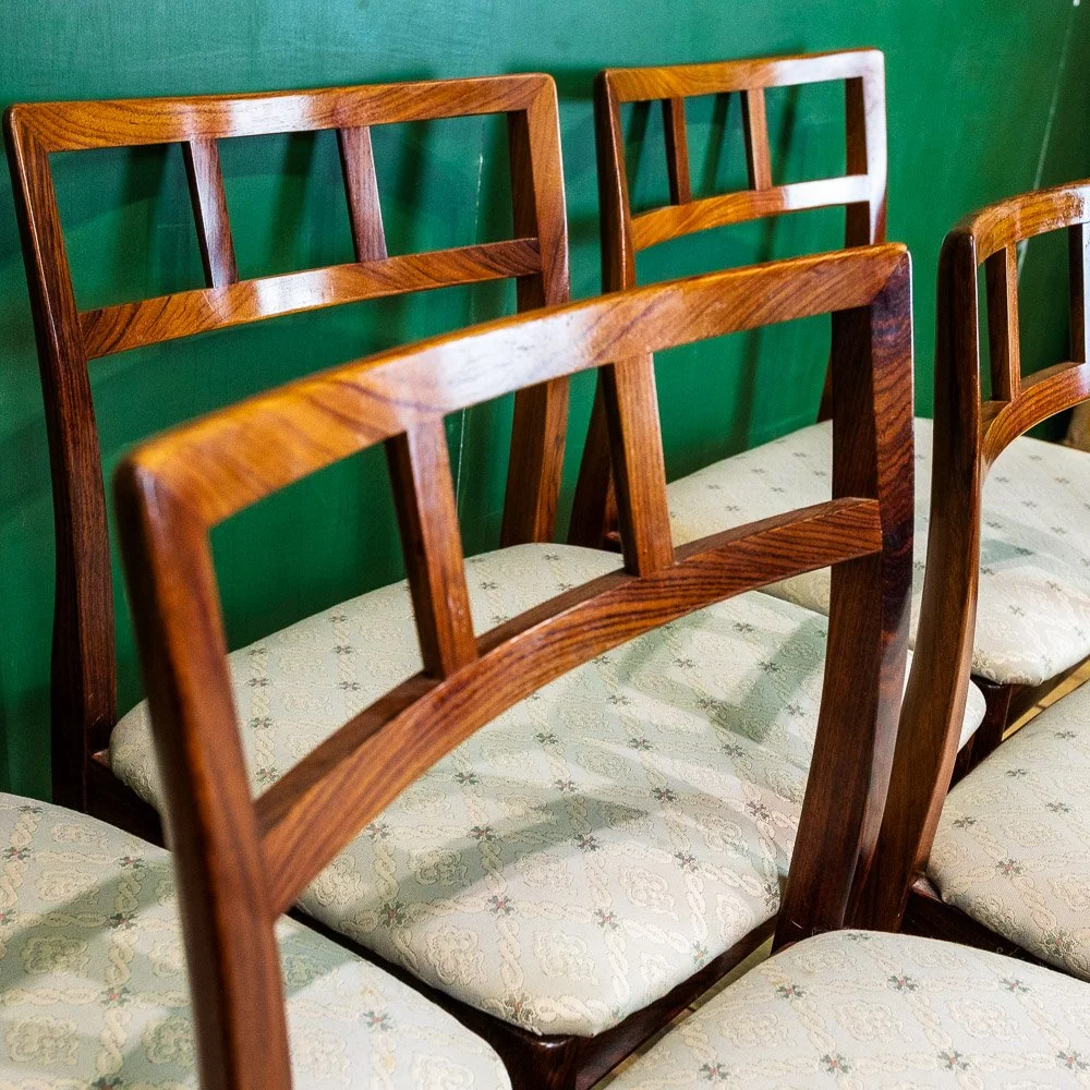 Robert Heritage for Archie Shine Rosewood Dining Table & 6 Chairs