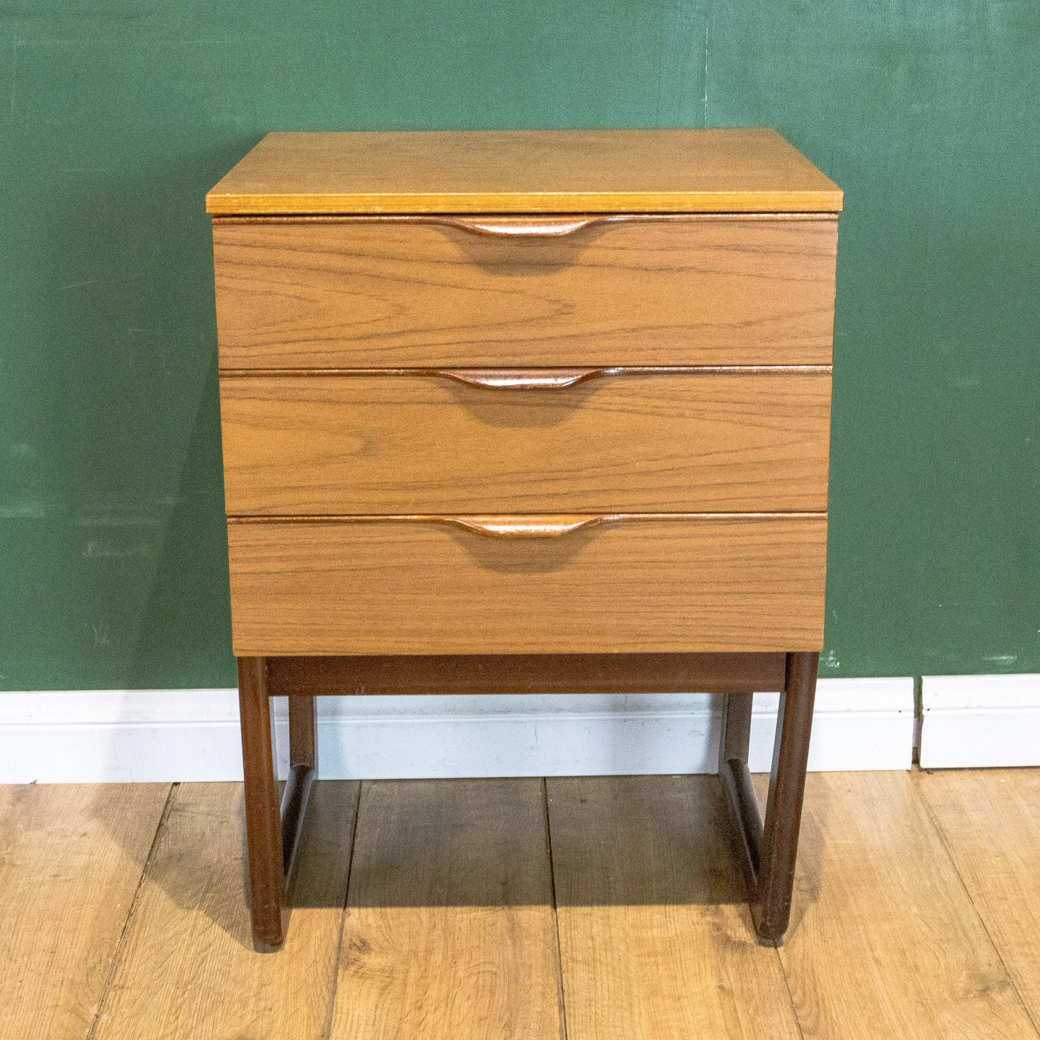 Europa Teak Bedside Cabinet