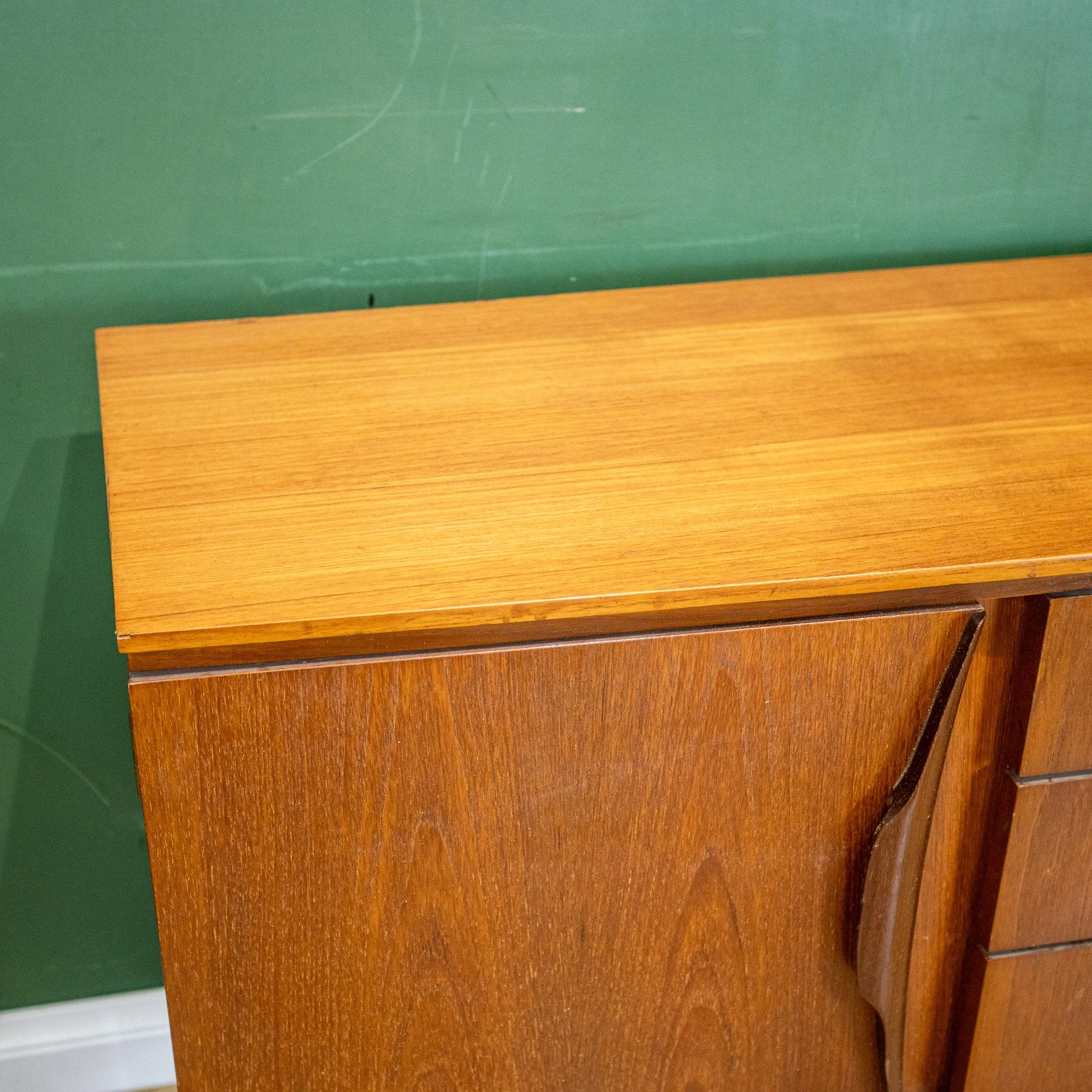 Beautility Teak 3 Drawer Sideboard
