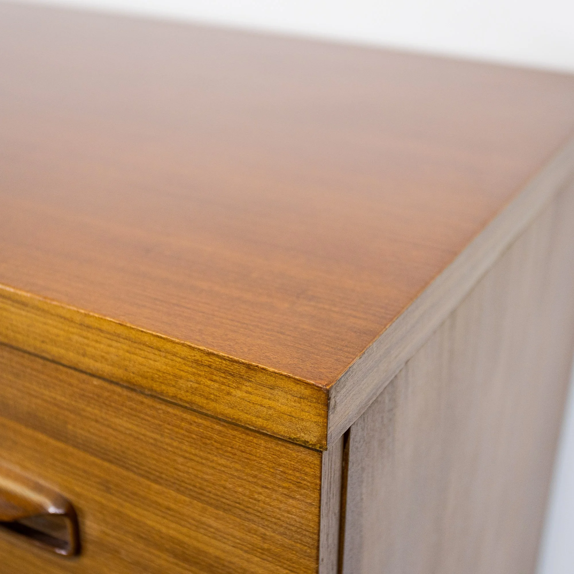 Wrighton Teak Tallboy Chest of 7 Drawers